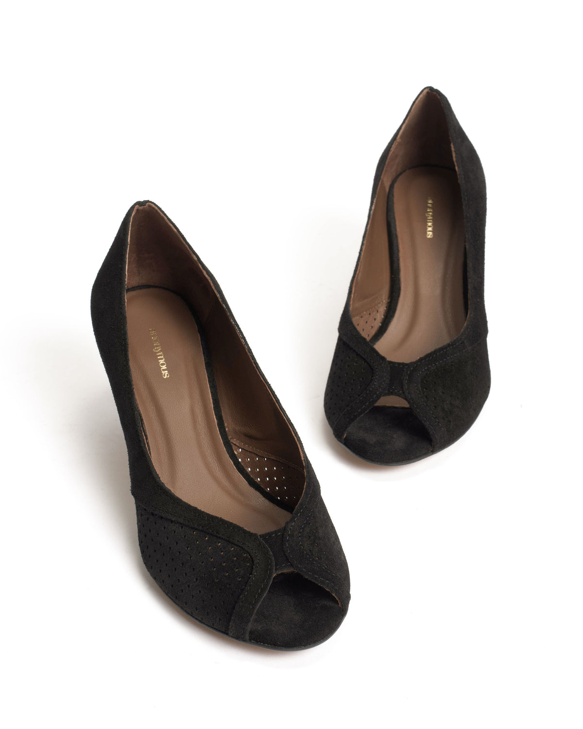 Tiffany stiletto Calf suede Black