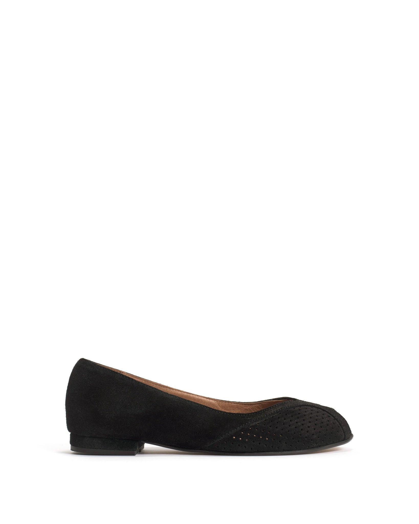 Tiffy Calf suede Black - Anonymous Copenhagen Flat-loafers & ballerinas & pumps
