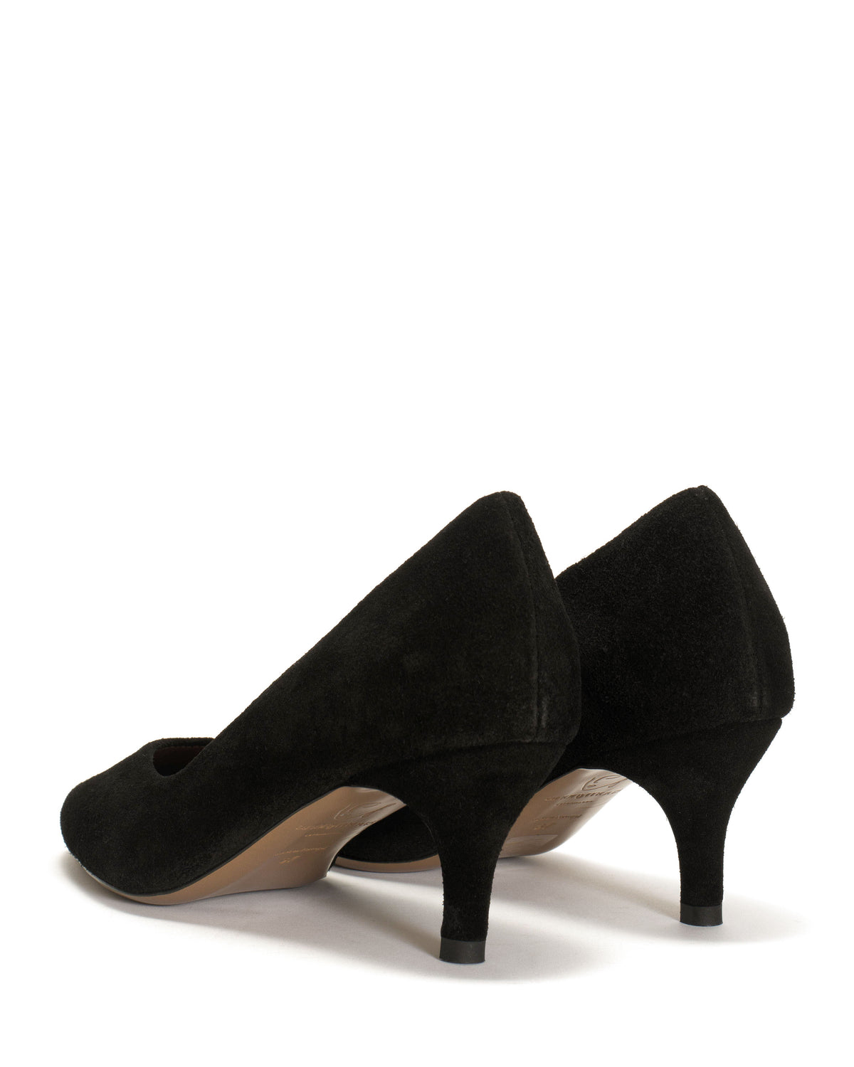 Trini 55 Calf suede Black