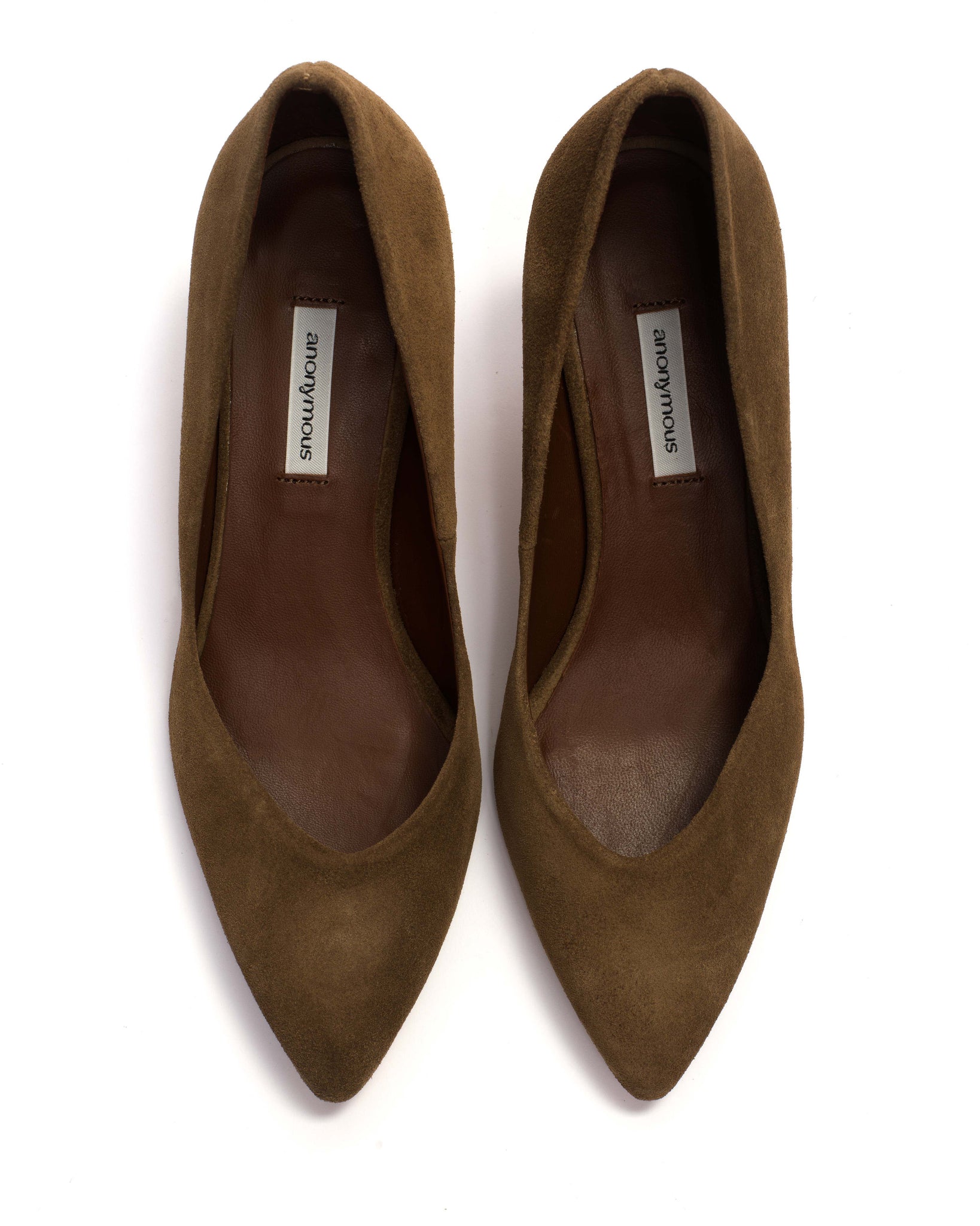 Trini 55 Calf suede Cinnamon - Anonymous Copenhagen