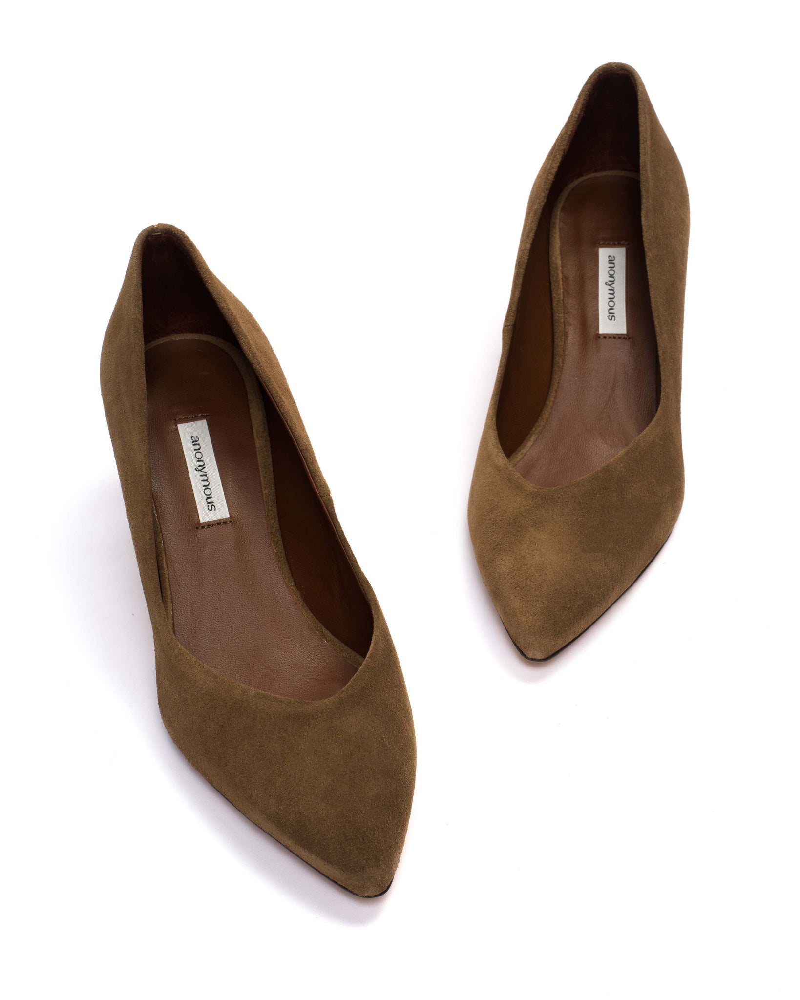 Trini 55 Calf suede Cinnamon - Anonymous Copenhagen