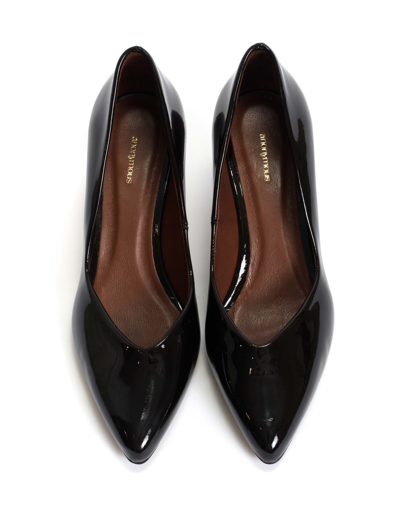 Trini 55 Polished lamb Black - Anonymous Copenhagen