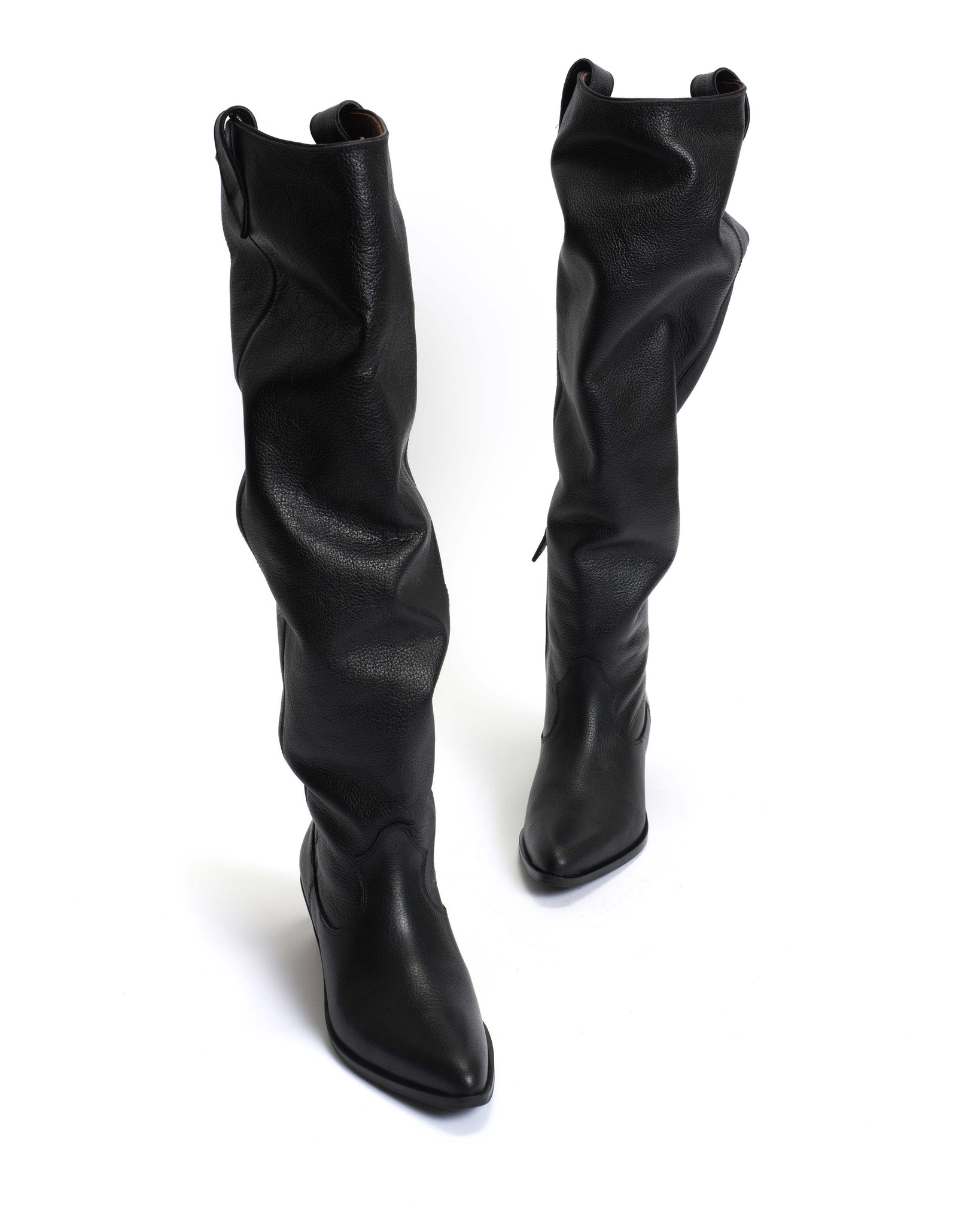 Trisha 35 Grained soft calf Black - Anonymous Copenhagen