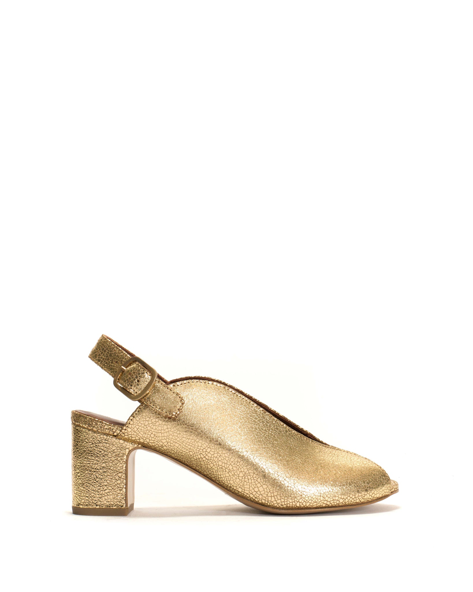 Trisia Crackled metallic goat Gold - Anonymous Copenhagen