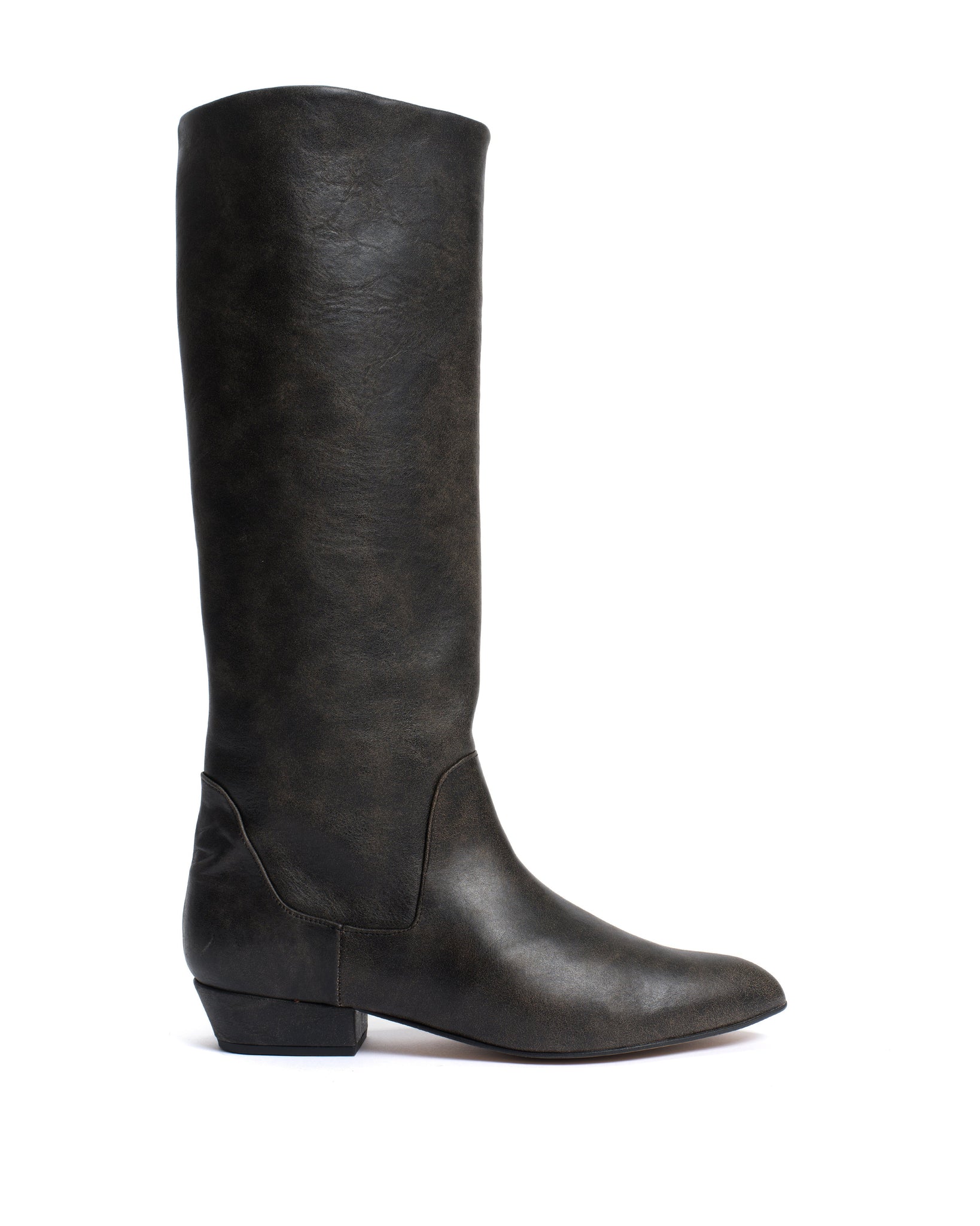 Valle 20 Distressed vegetable tanned calf Off black - Anonymous Copenhagen