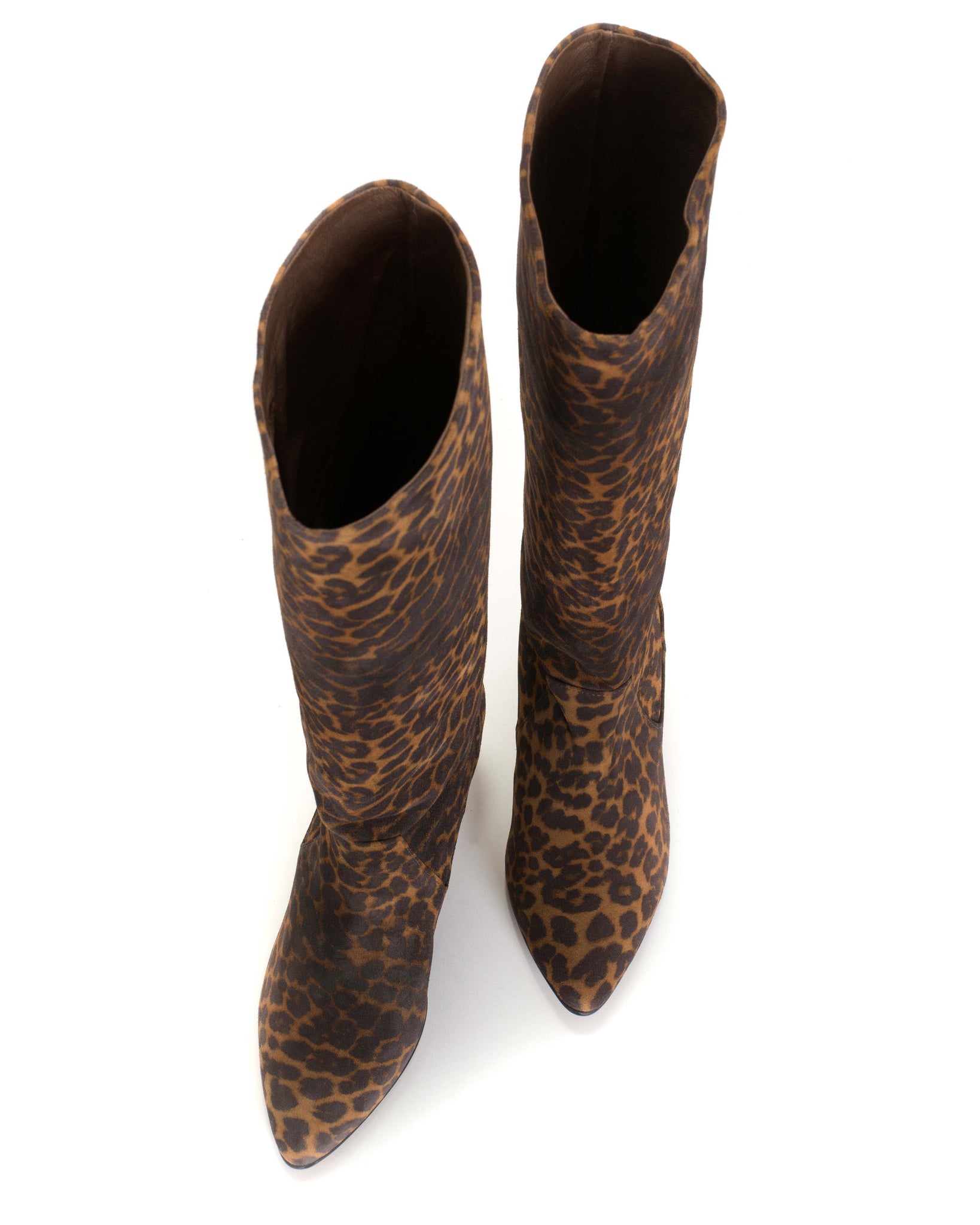 Valle 50 stiletto Calf suede print Leopard - Anonymous Copenhagen