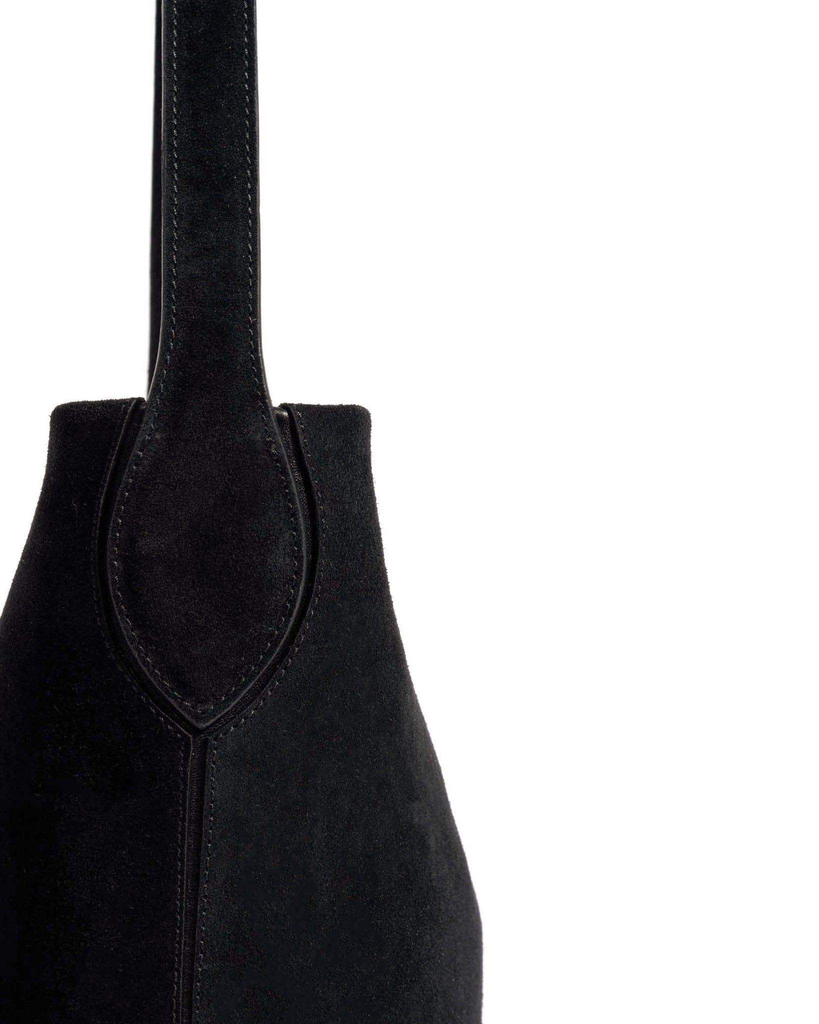 Versa petite bag Calf suede Black - Anonymous Copenhagen