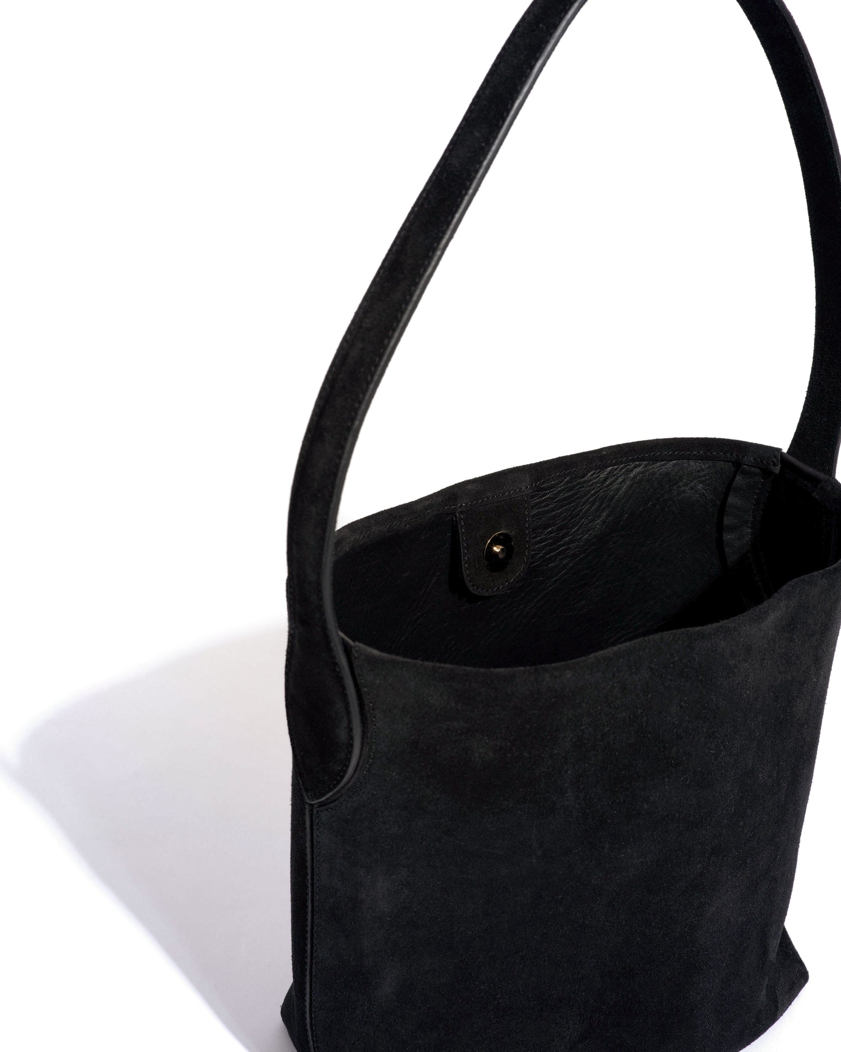 Versa petite bag Calf suede Black - Anonymous Copenhagen