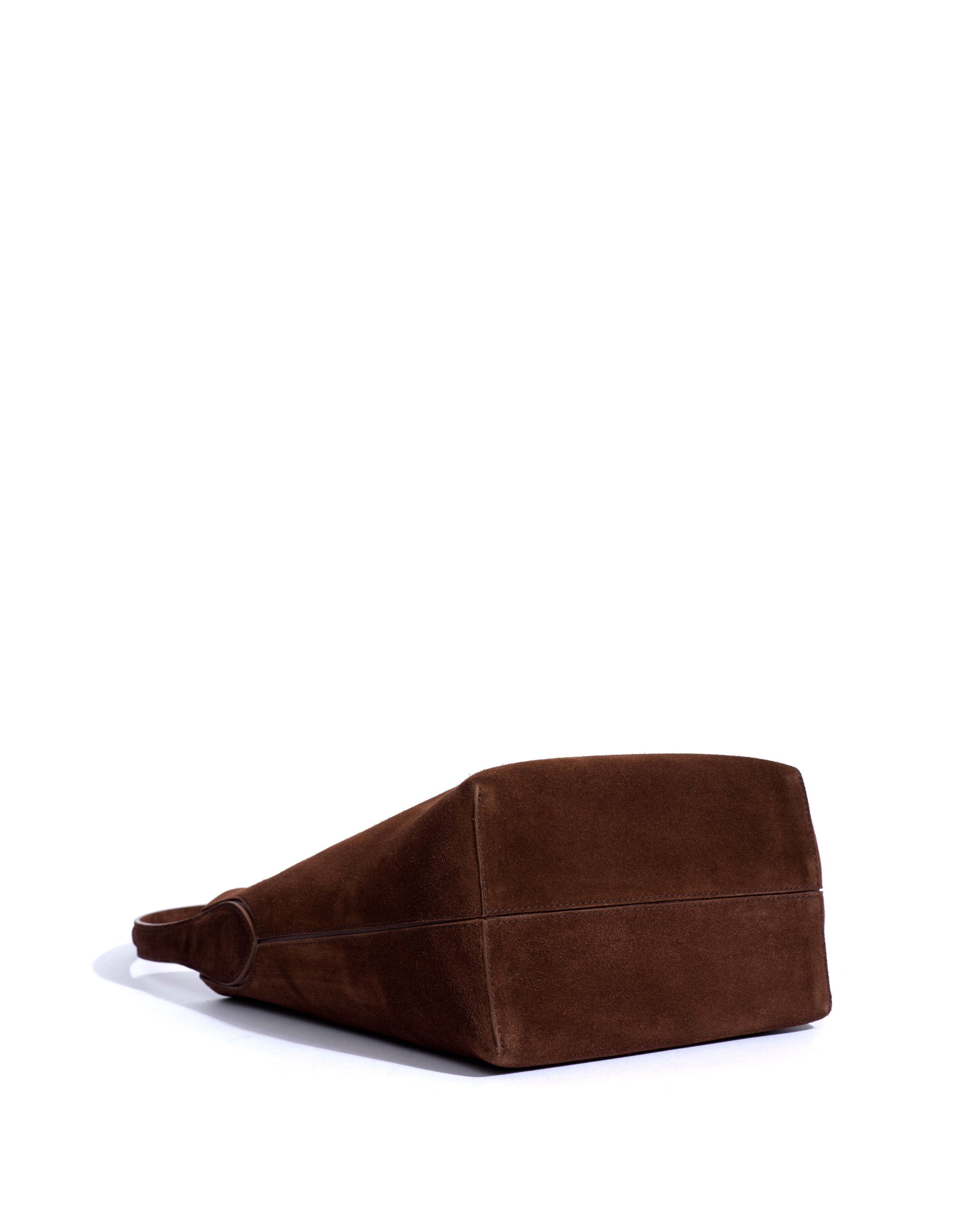 Versa petite bag Calf suede Chocolate - 