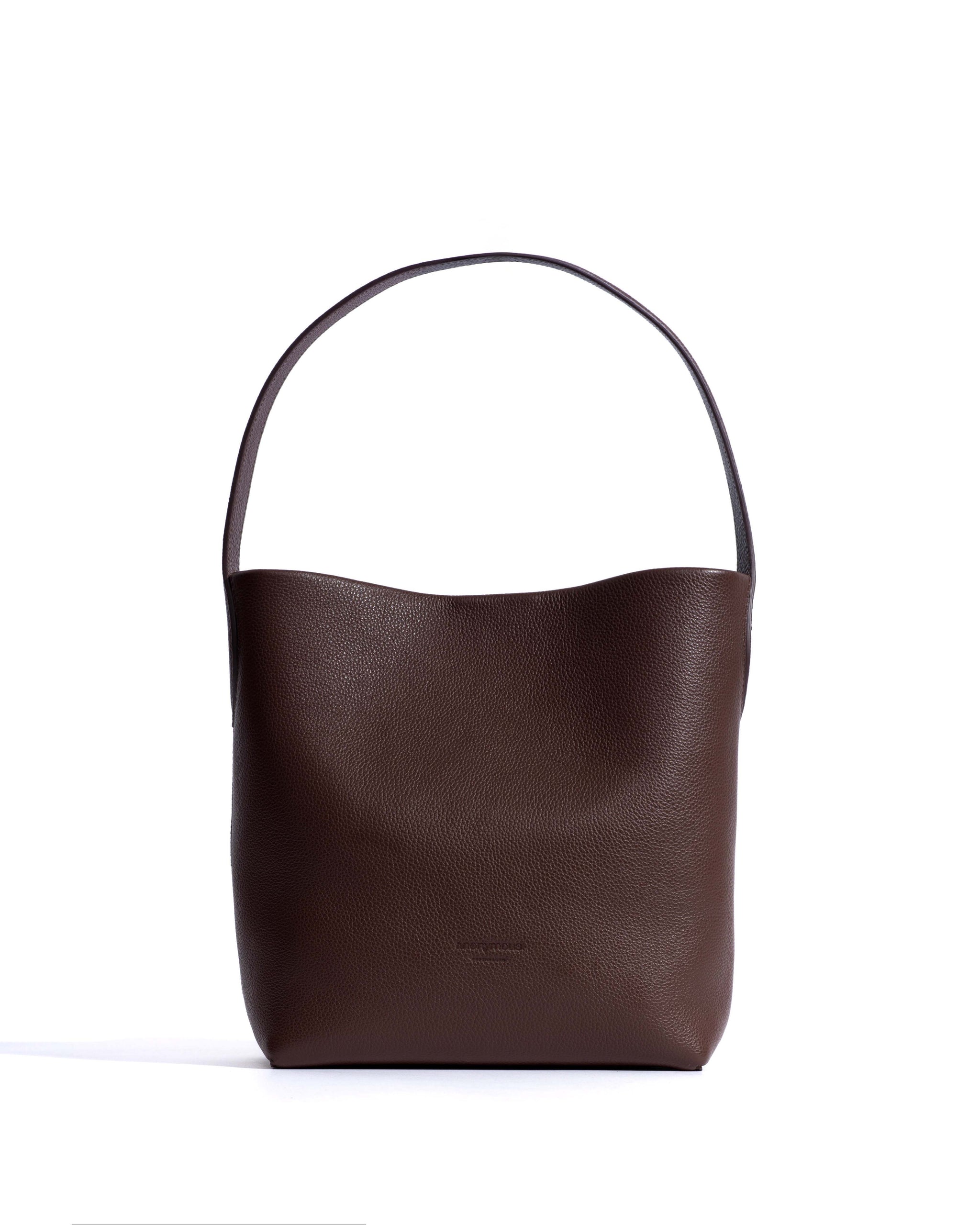 Versa petite bag Pebbled soft calf Chocolate - 