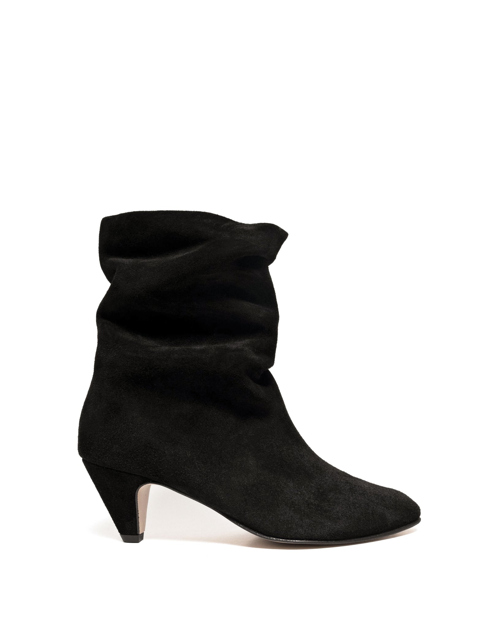 Vully 50 Stiletto Calf suede Black - Anonymous Copenhagen