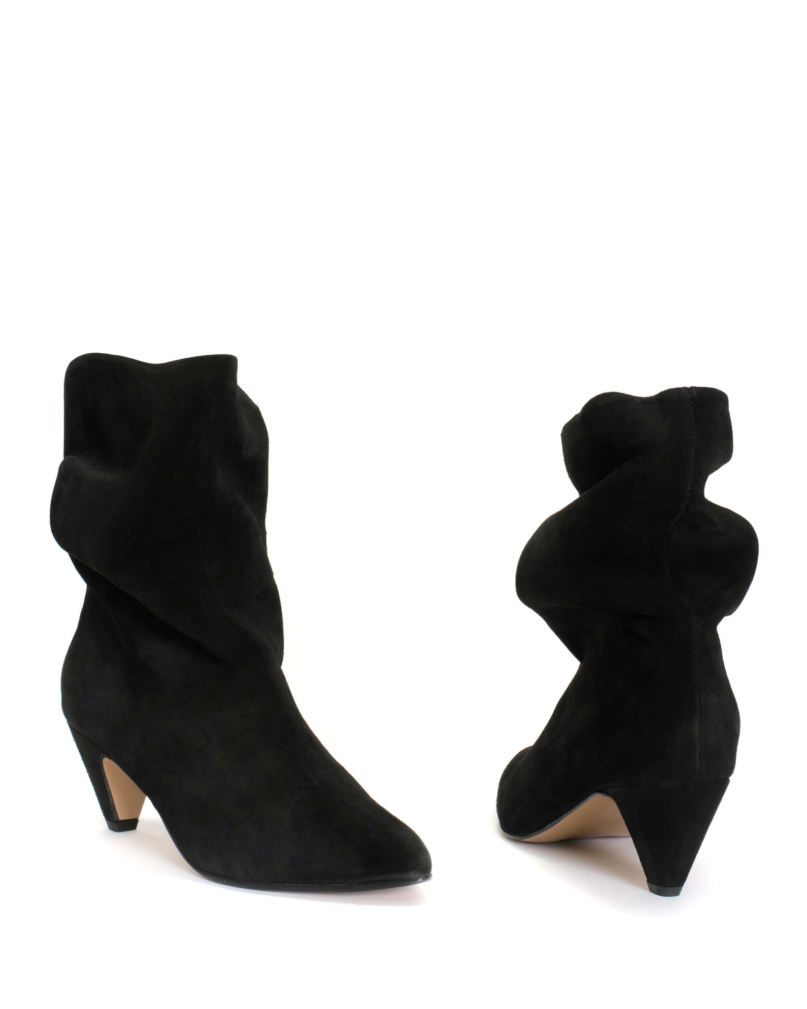 Vully 50 Stiletto Calf suede Black - Anonymous Copenhagen