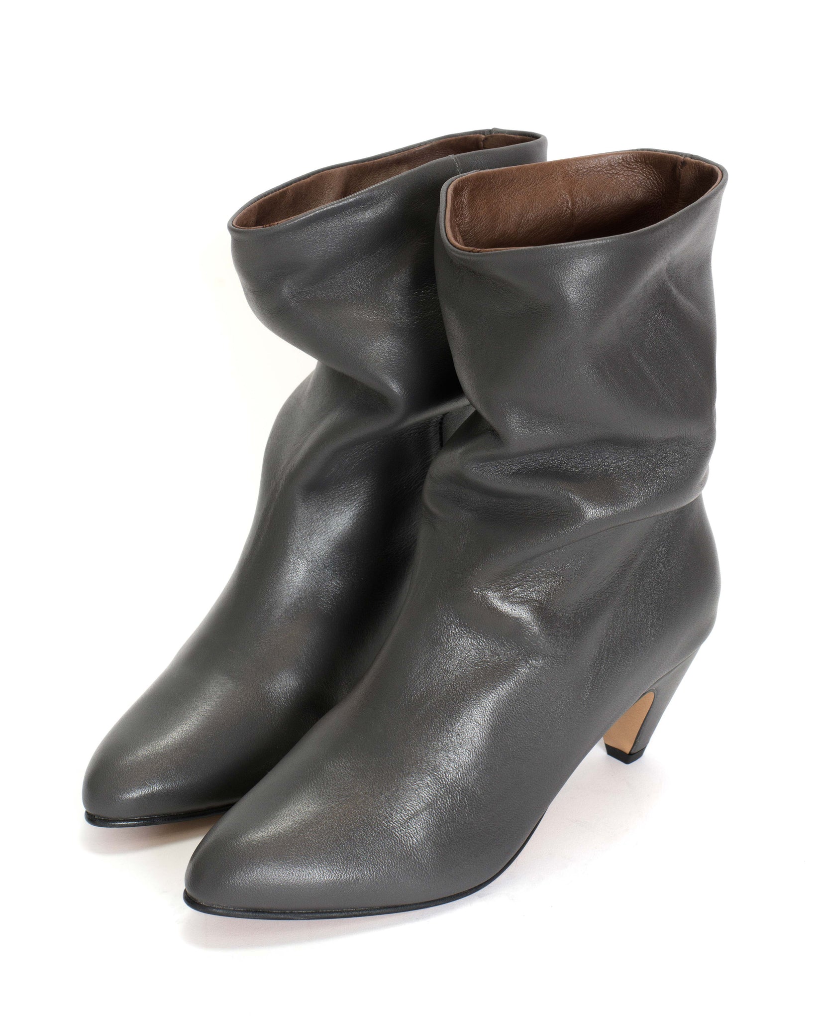 Vully 50 Stiletto Soft calf Dusty Grey - Anonymous Copenhagen