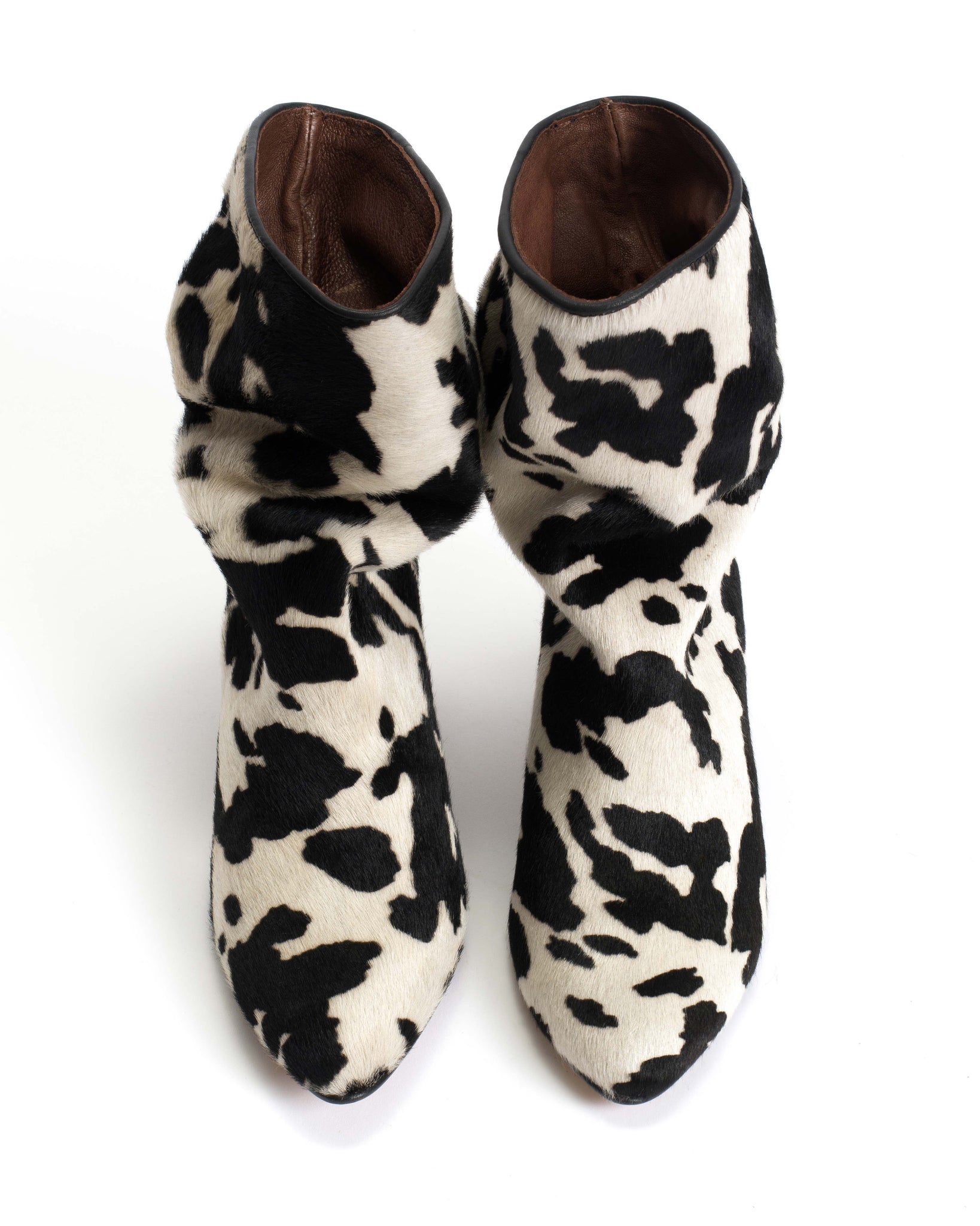 Vully 50 stiletto Calf hair Holstein cow - Anonymous Copenhagen
