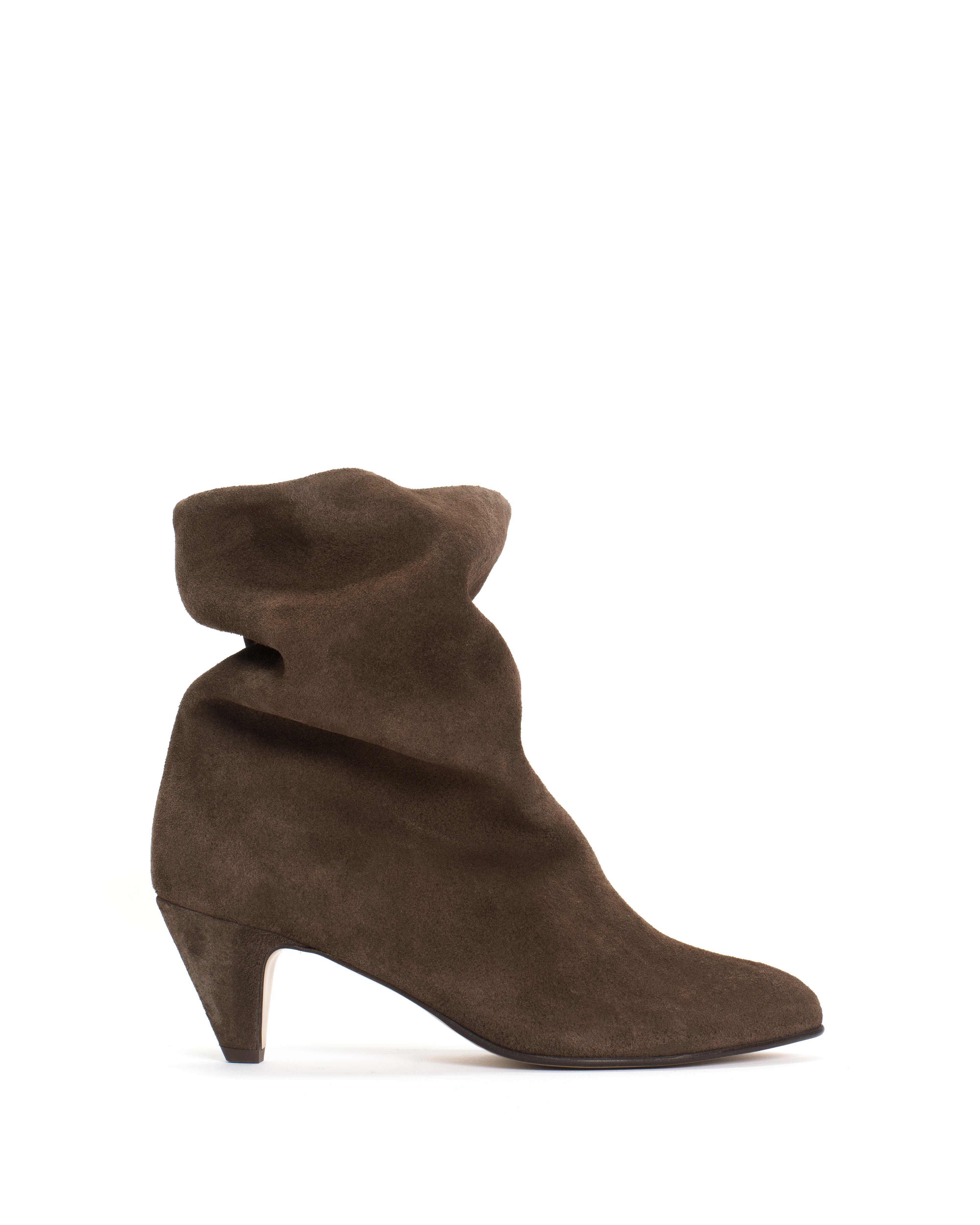 Vully 50 stiletto Calf suede Coffee