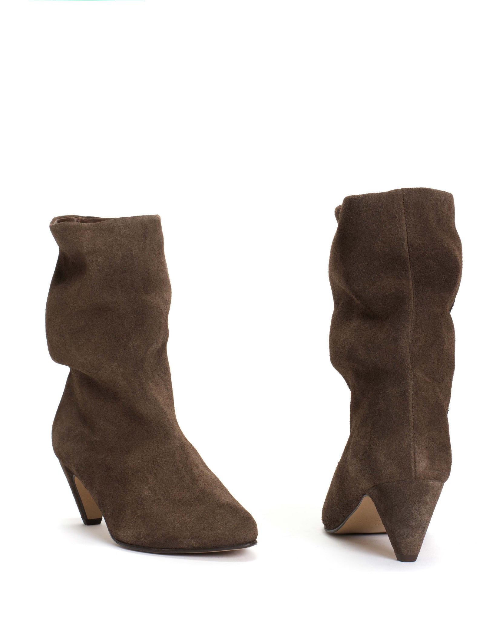 Vully 50 stiletto Calf suede Coffee brown - Anonymous Copenhagen