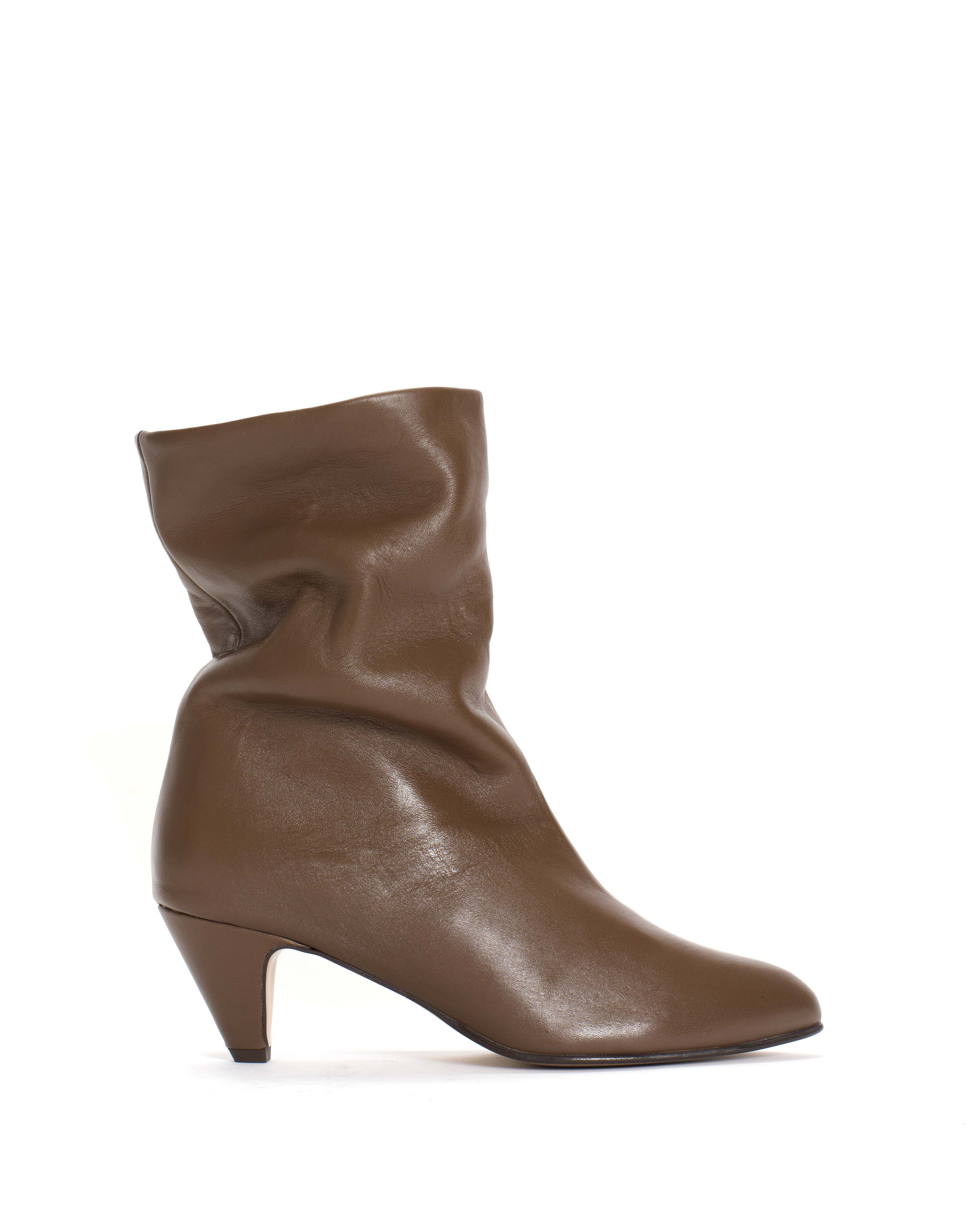 Vully 50 stiletto Soft calf Dark