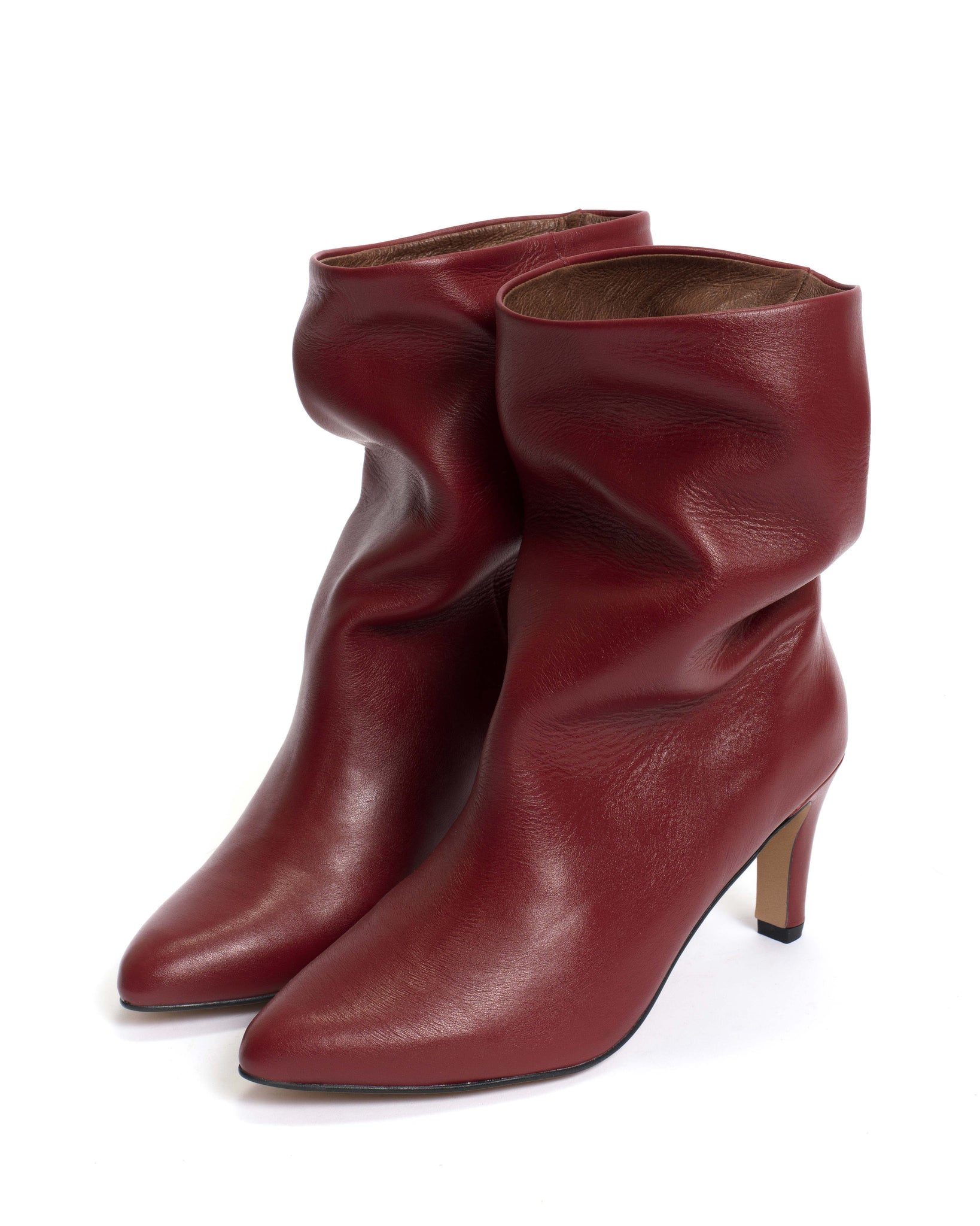 Vully 75 stiletto Soft calf Pomegranate - Anonymous Copenhagen
