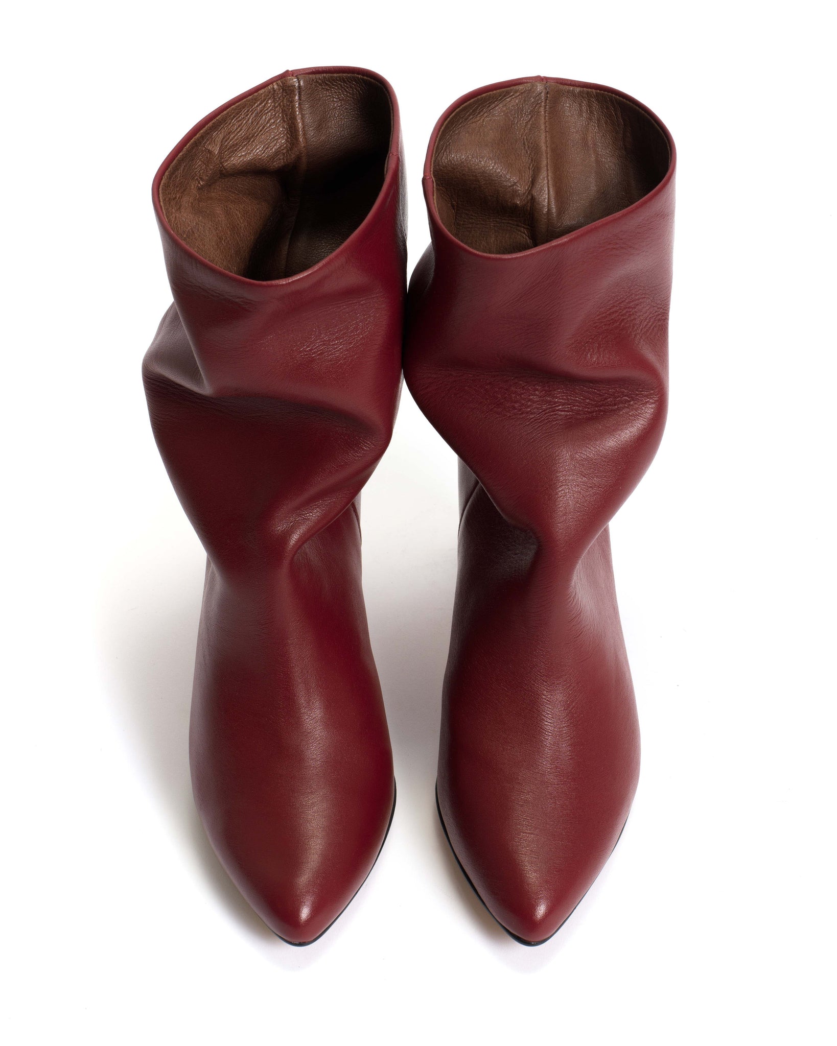 Vully 75 stiletto Soft calf Pomegranate - Anonymous Copenhagen