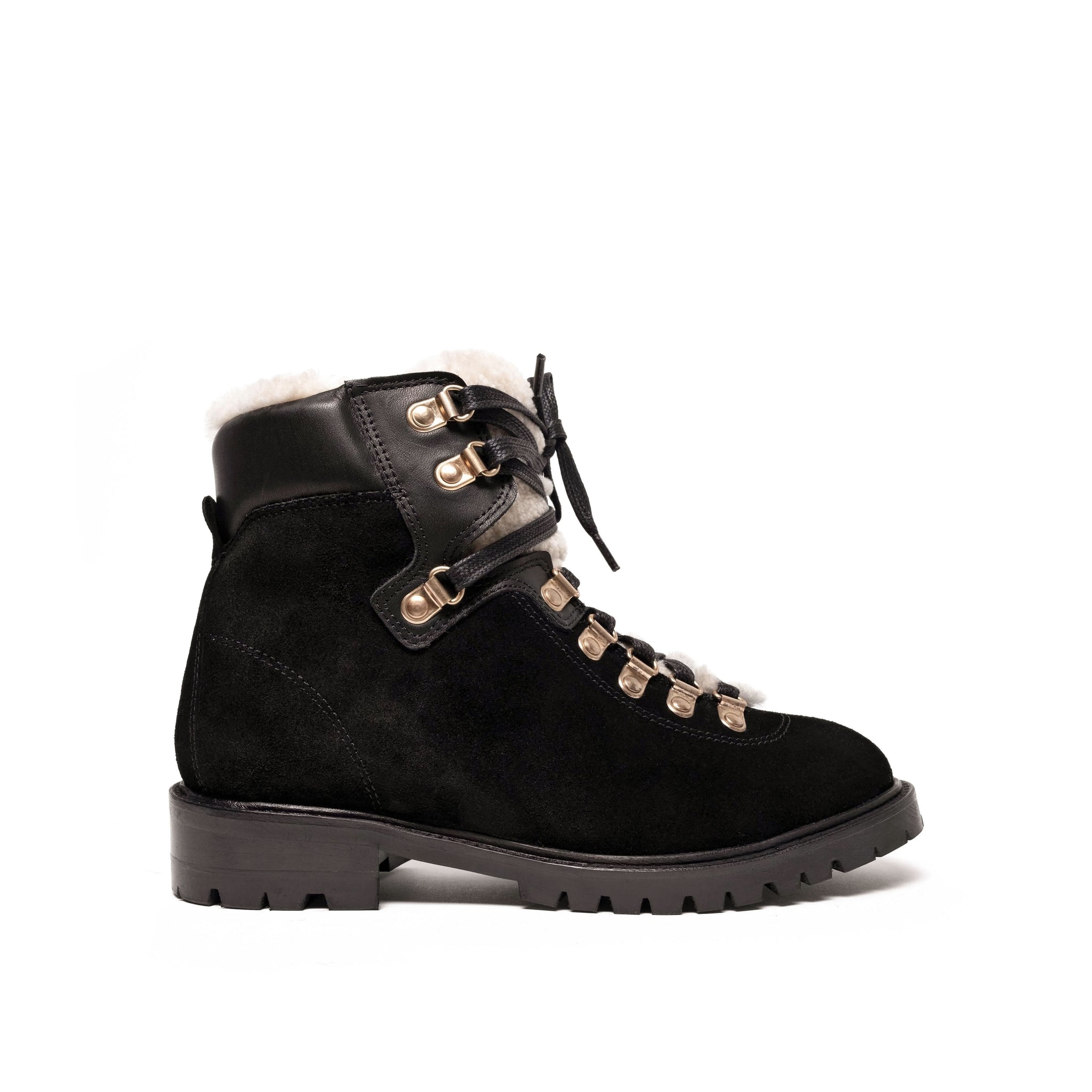 Teddi Calf suede Black - Anonymous Copenhagen