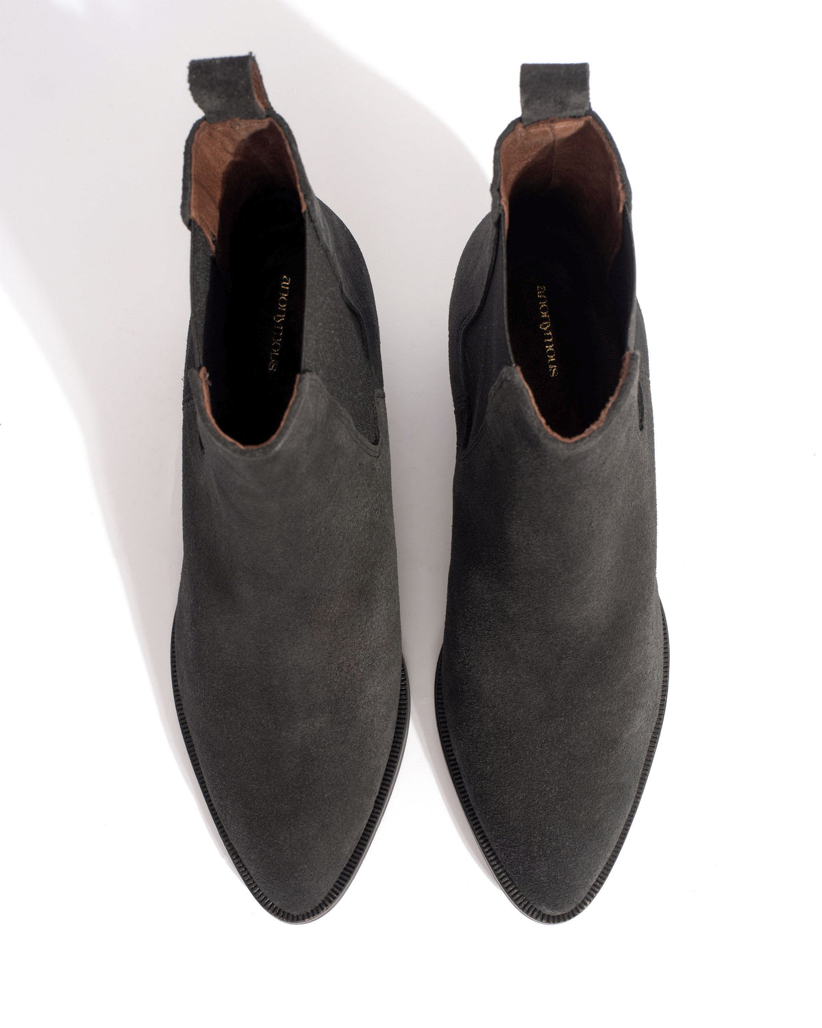 Faith Calf suede Off black