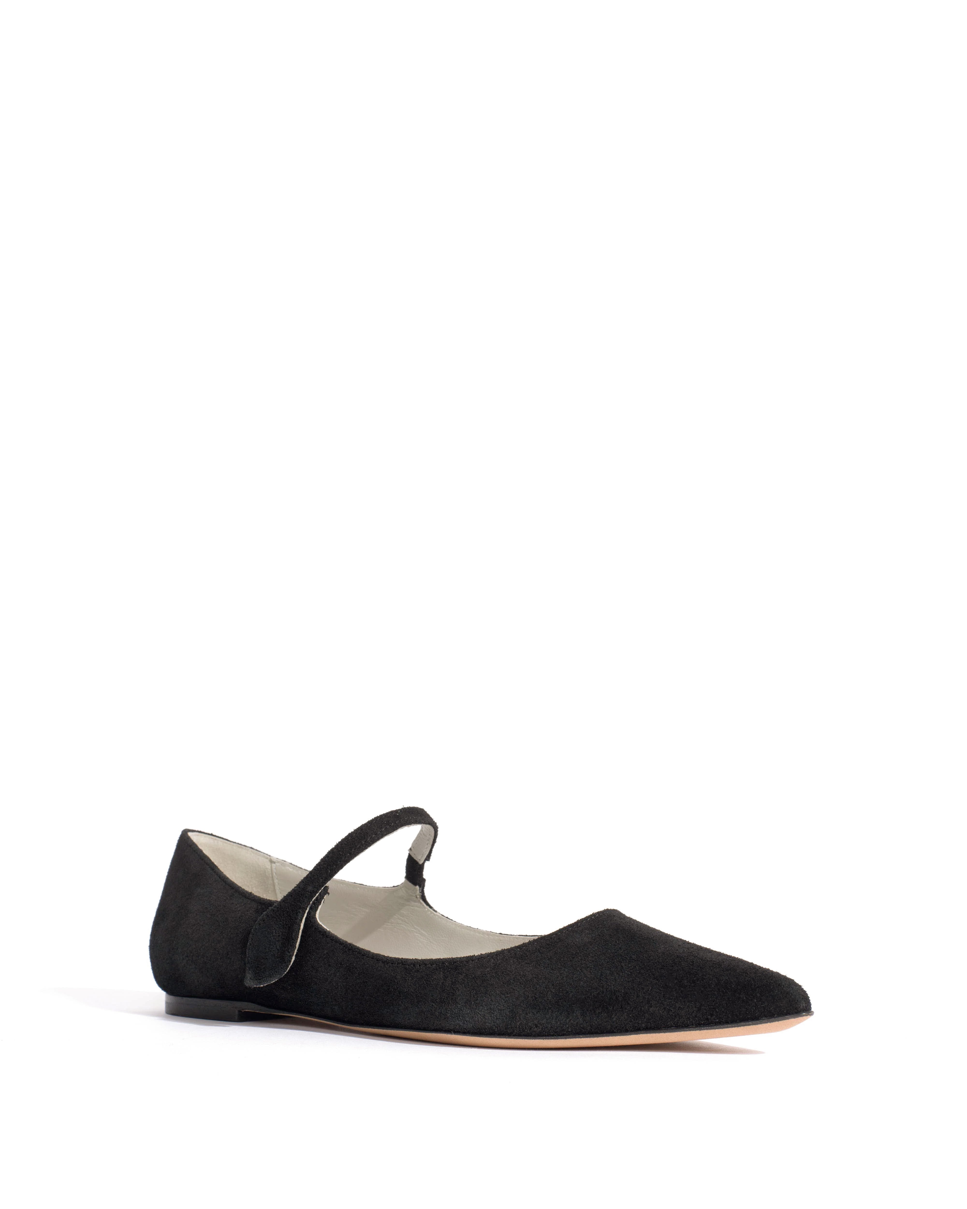 Fifi Calf suede & lining Black & silver
