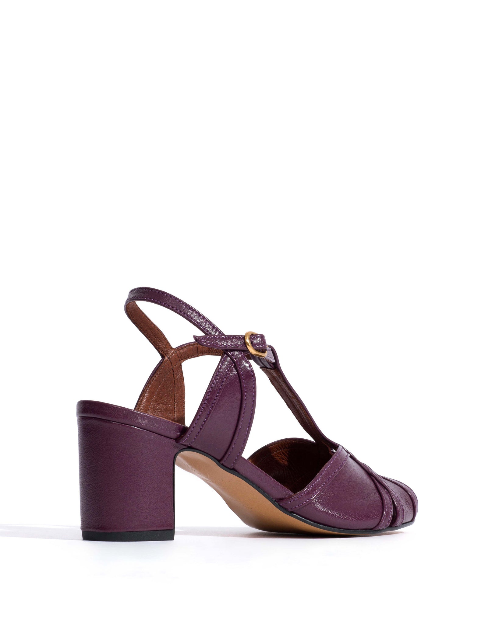 Therese 55 Shiny lamb Fig purple