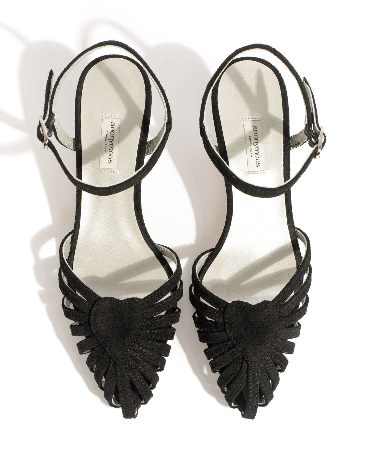 Keesha 55 Calf suede & lining Black & silver