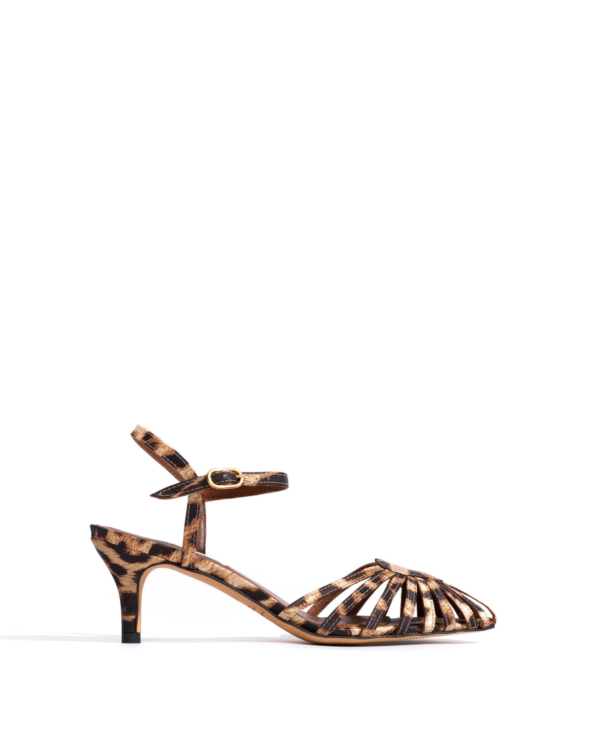 Keesha 55 Satin print Leopard