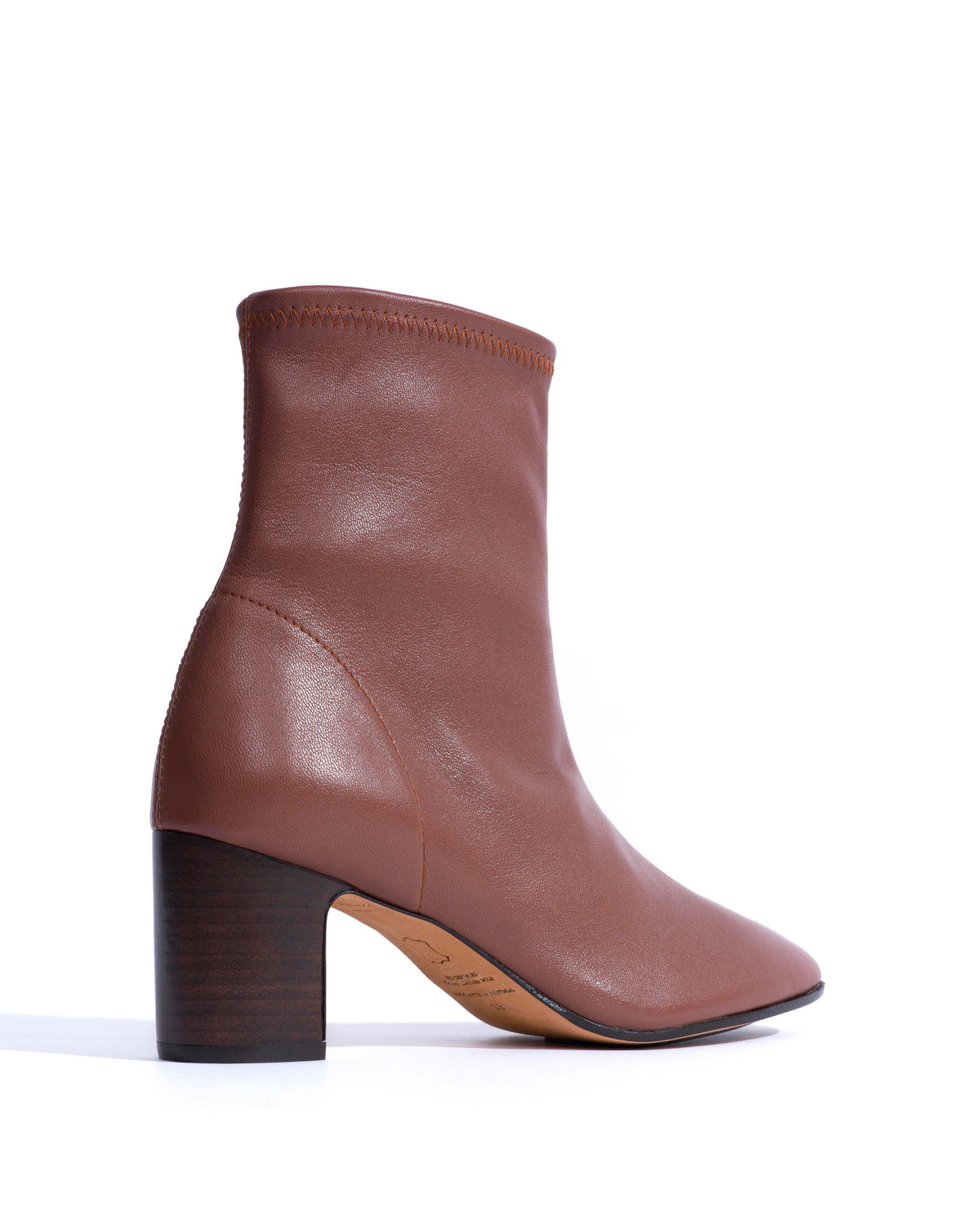 Hanny 55 stacked stretch Silky lamb Chocolate