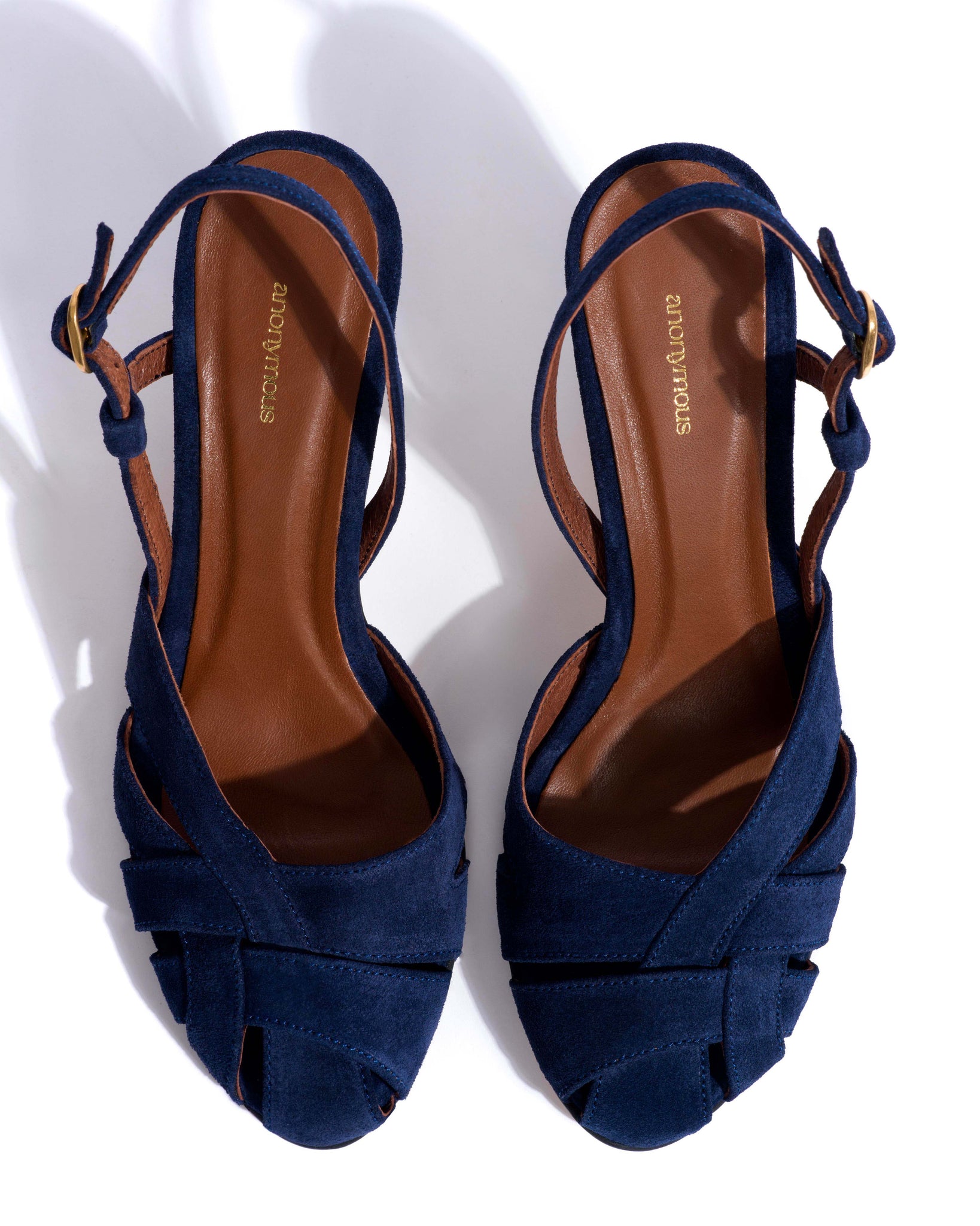 Banie 75 Calf suede Ink blue