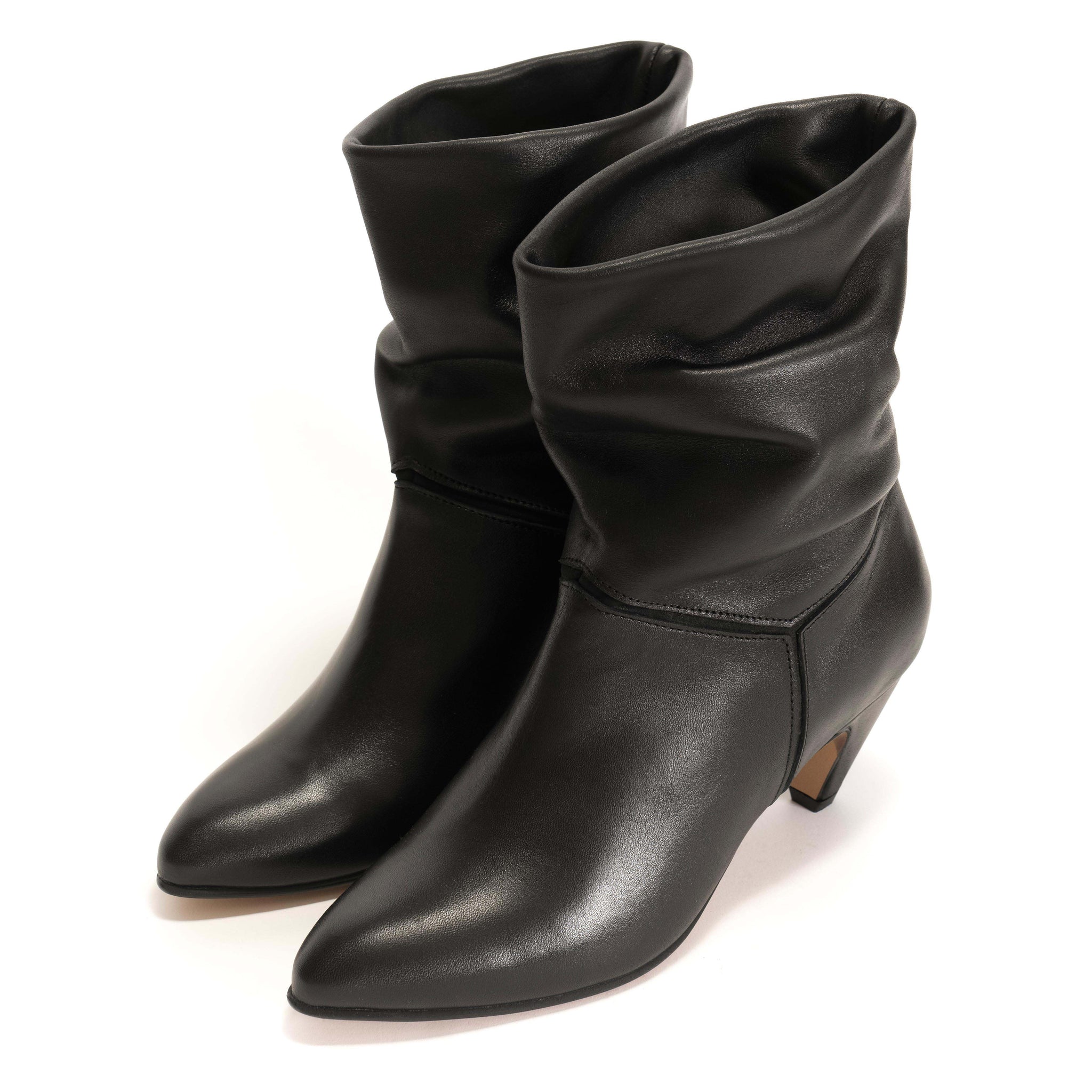 Jassi 50 stiletto Soft calf & sleek leather Black - Anonymous Copenhagen