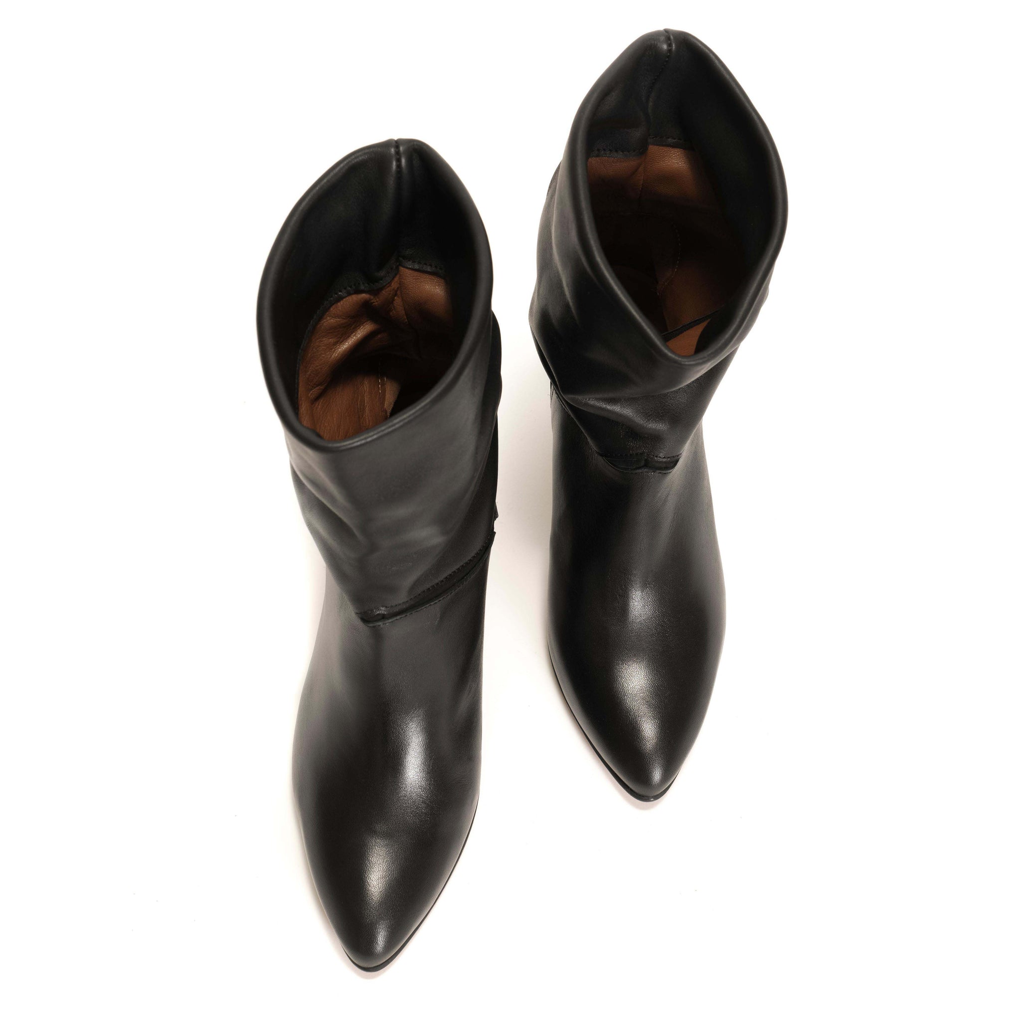 Jassi 50 stiletto Soft calf & sleek leather Black - Anonymous Copenhagen