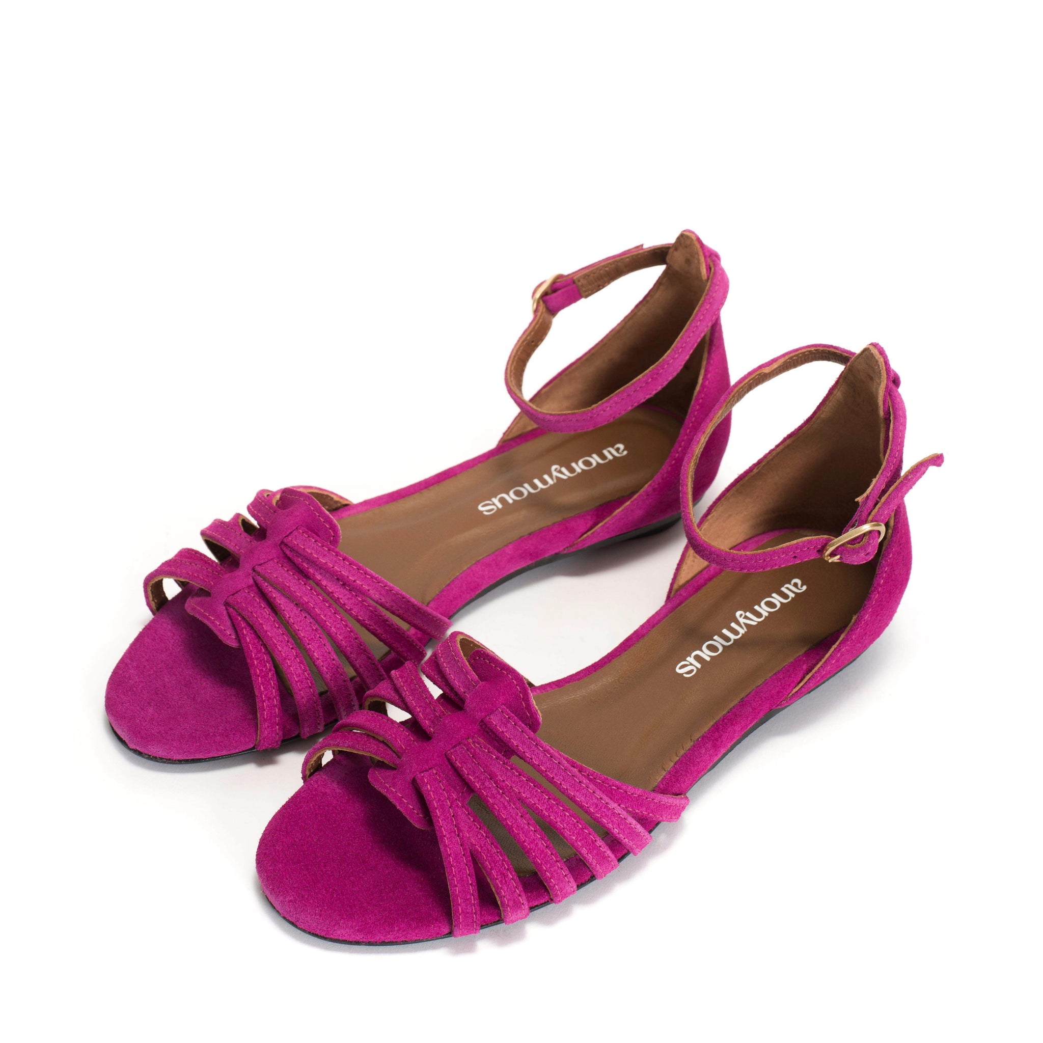 Mareike 10 Calf suede Raspberry - Anonymous Copenhagen