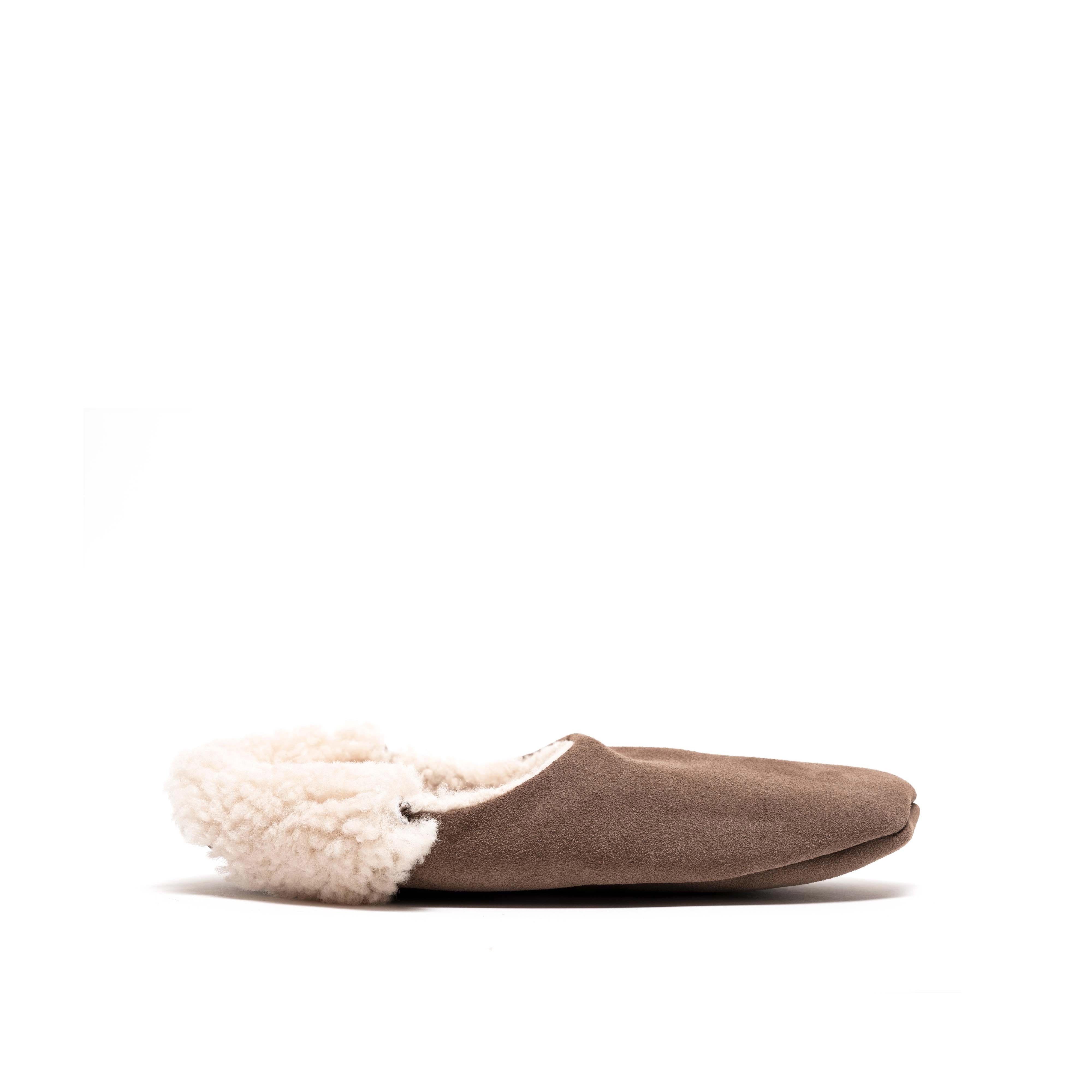 Lambiees shearling Calf Suede Dark