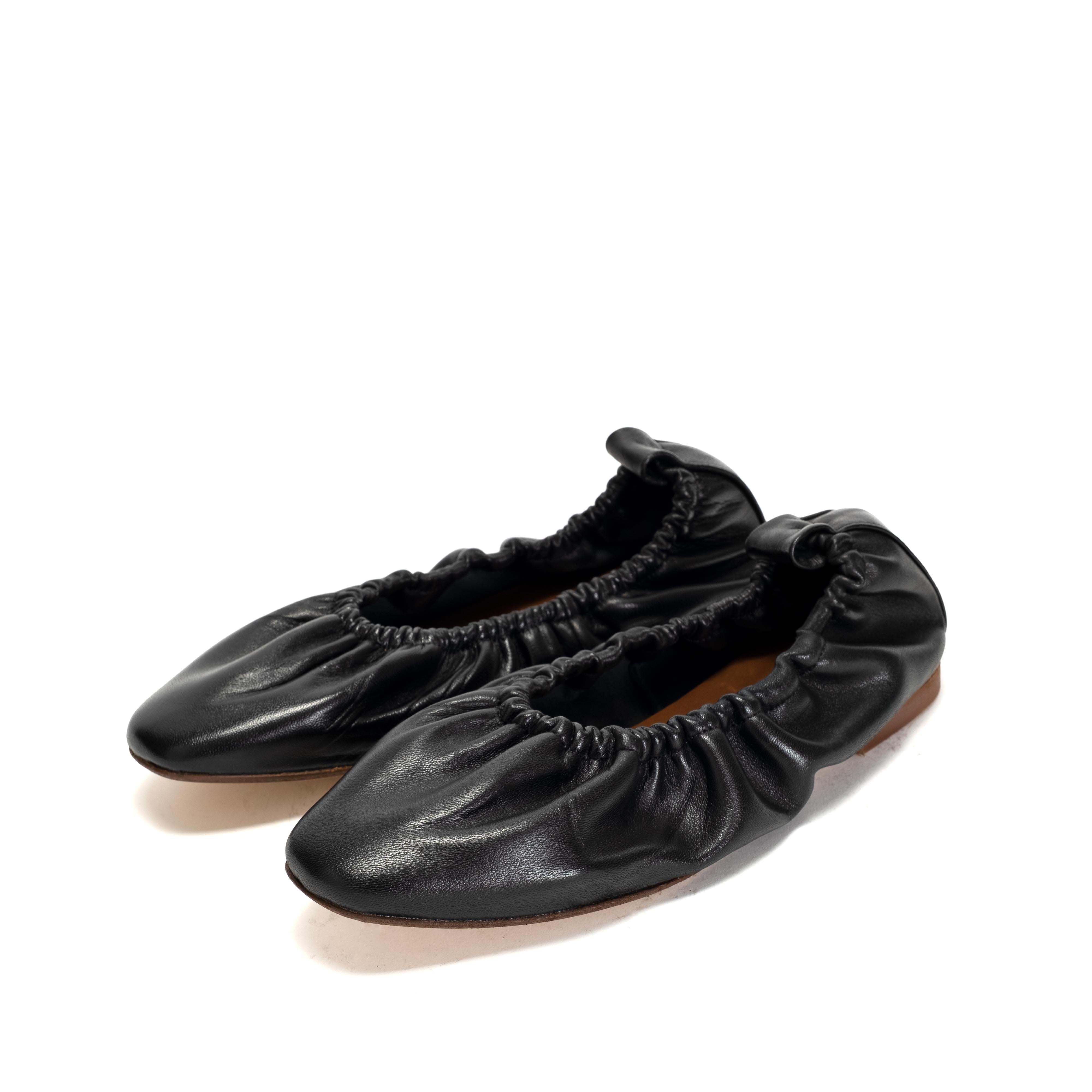 Mirelda Shiny Lamb Black