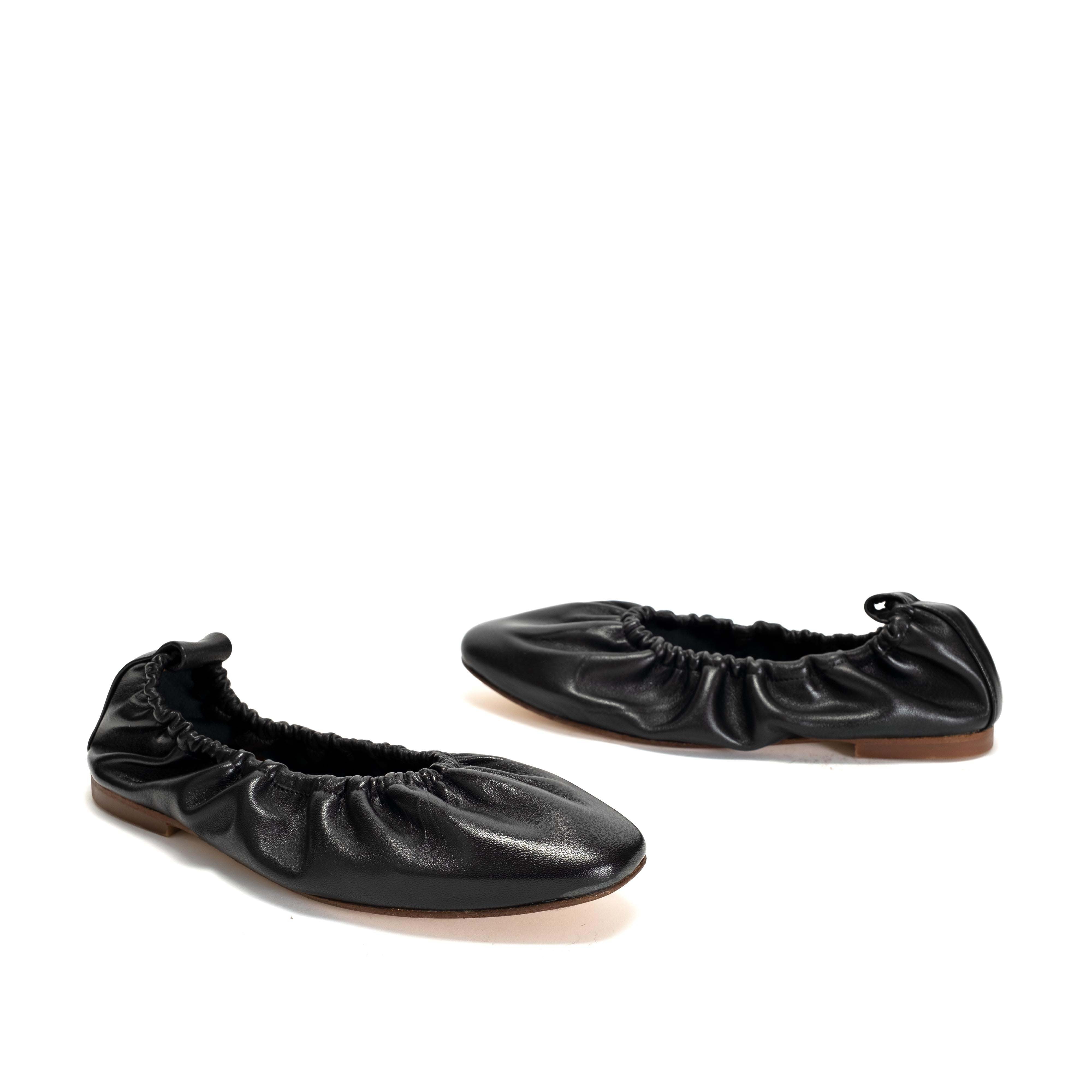 Mirelda Shiny Lamb Black