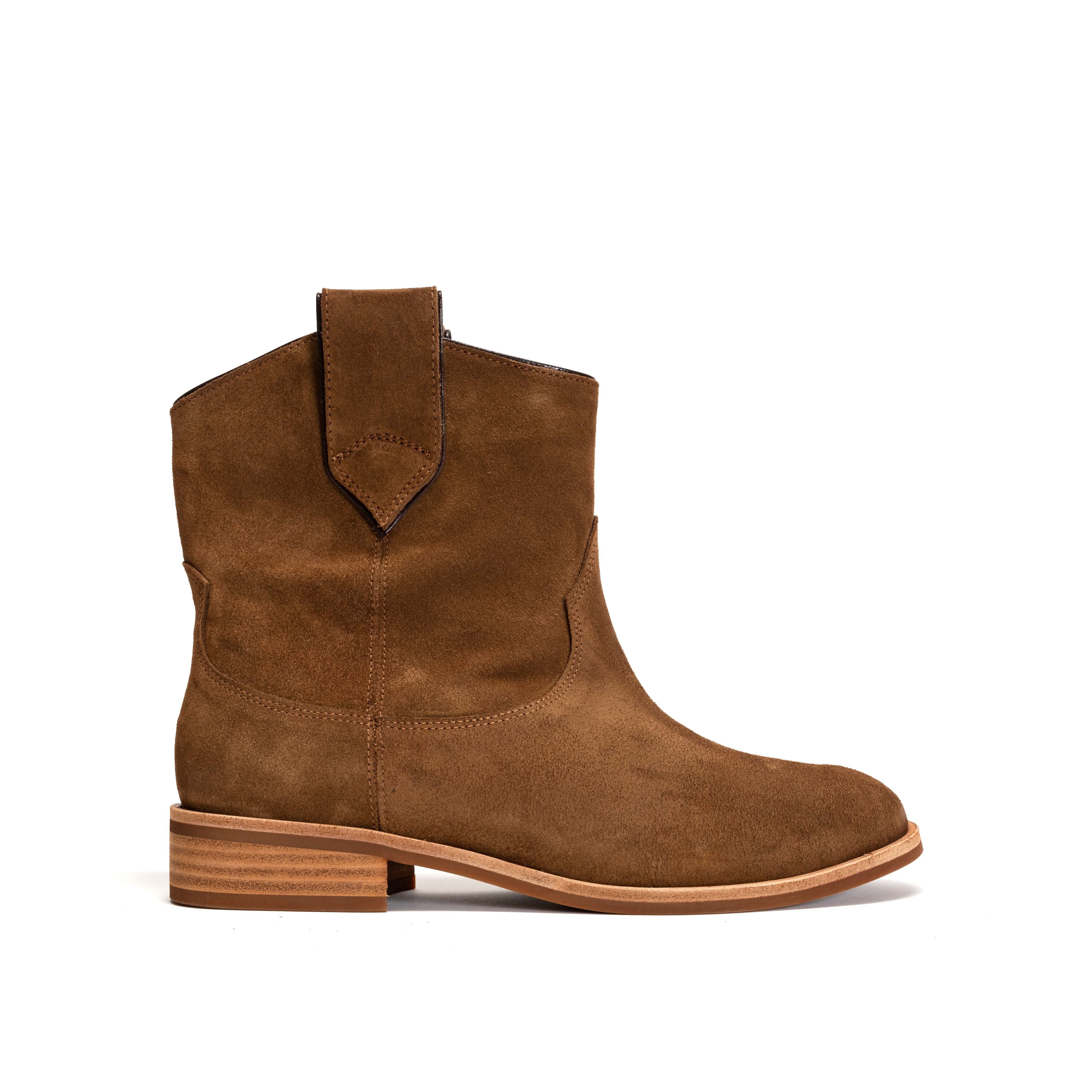Monja Calf suede Cinnamon