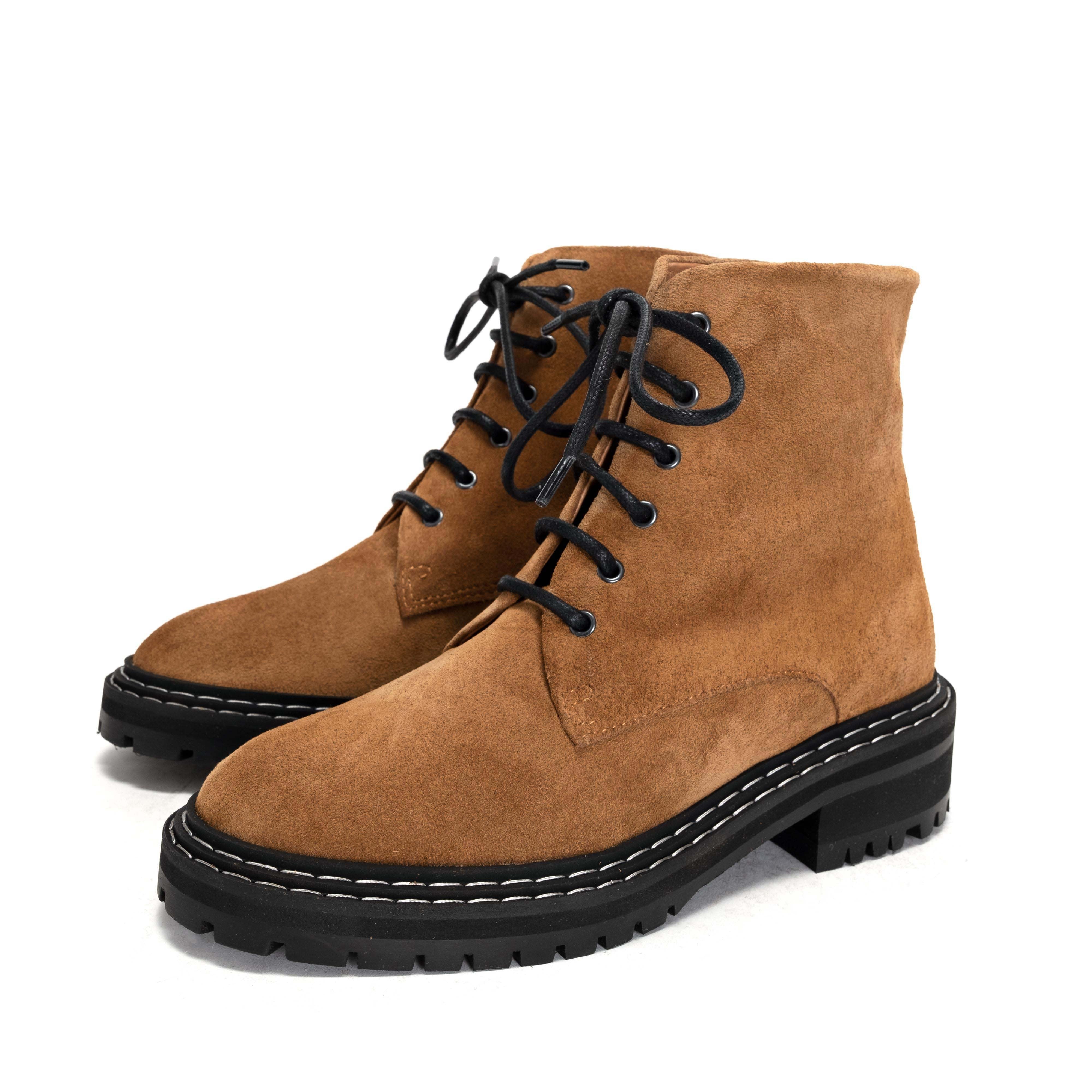 Bamboo suede boots outlet