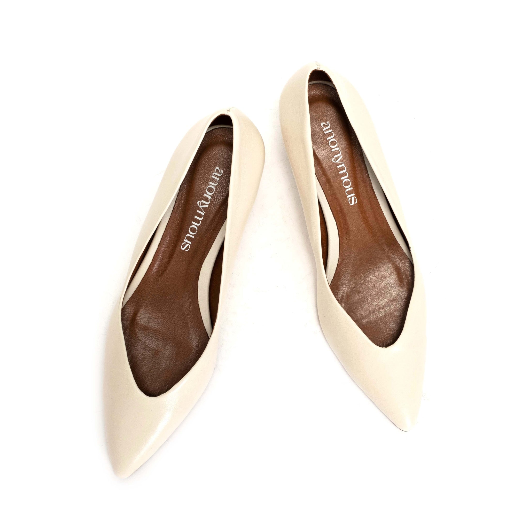 Trini 40 Shiny lamb Milk White - Anonymous Copenhagen