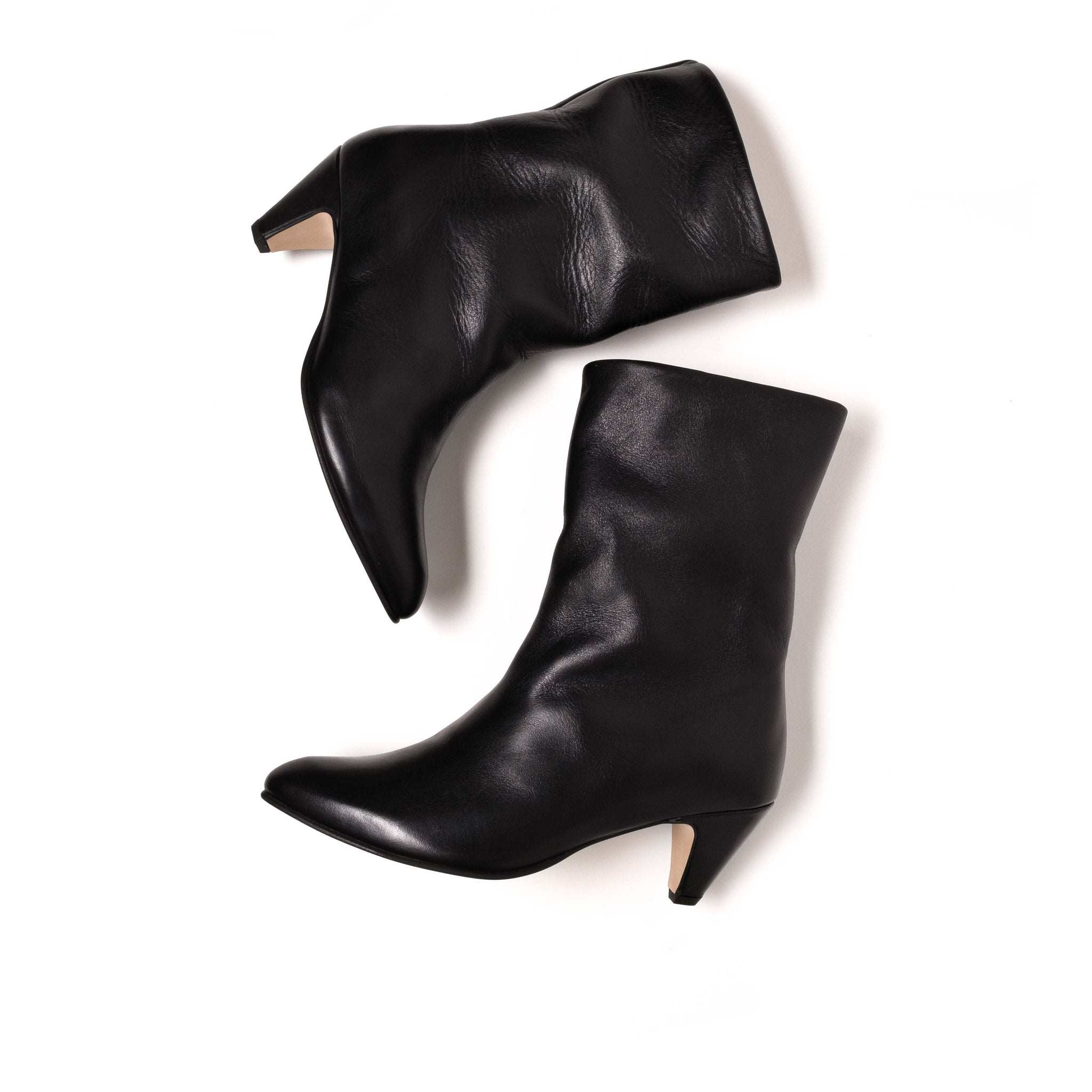 Vully 50 Stiletto Soft calf Black - Anonymous Copenhagen